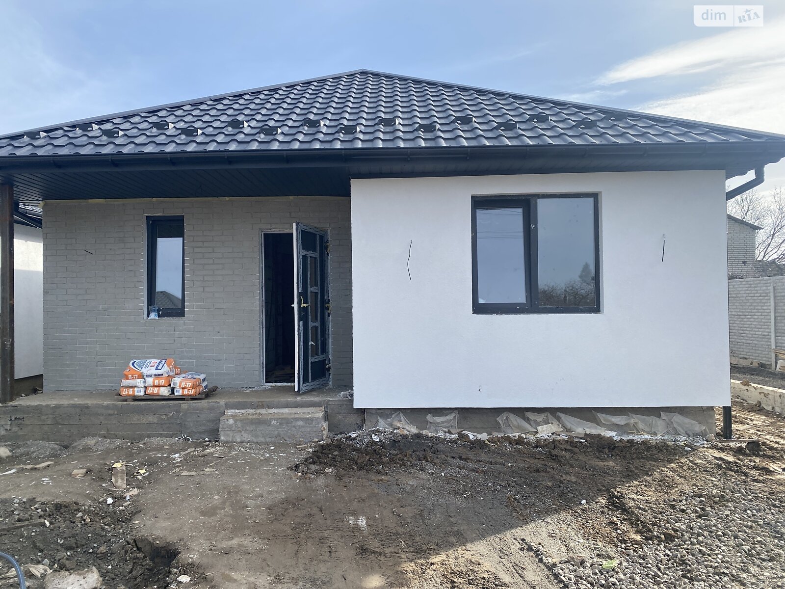 одноповерховий будинок, 100 кв. м, цегла. Продаж у Якушинцях фото 1