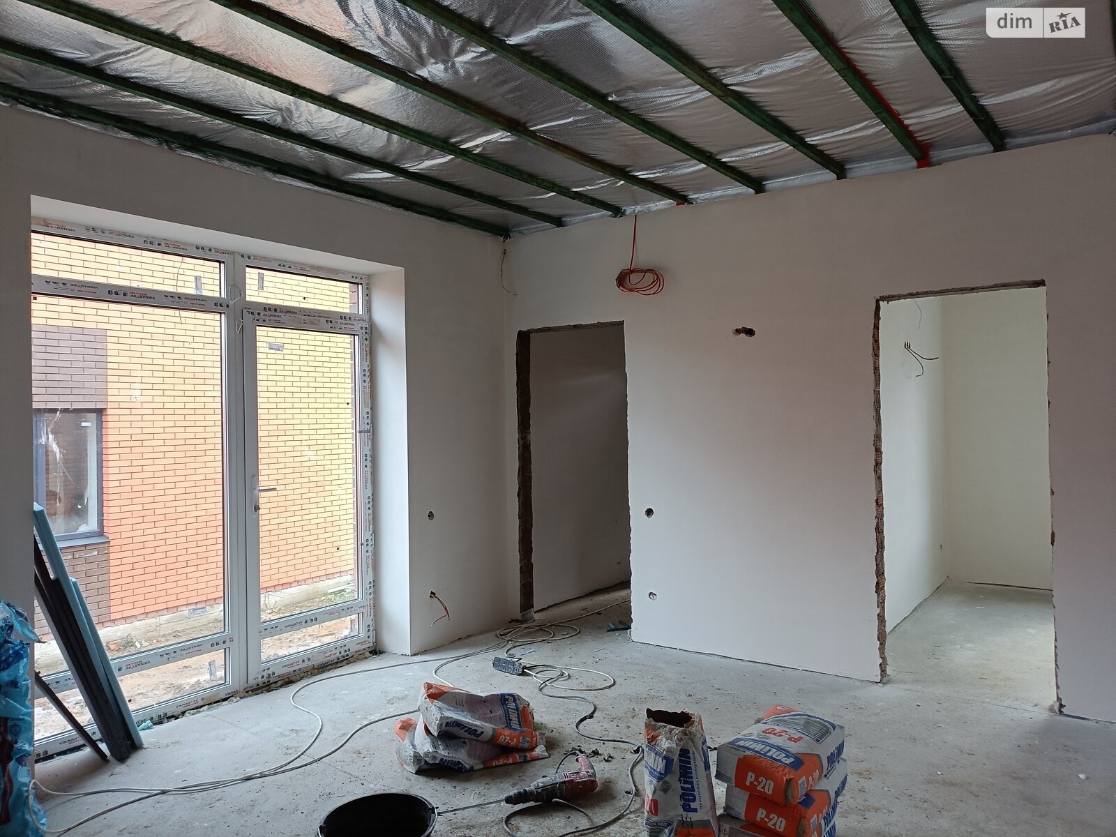 одноэтажный дом, 80 кв. м, кирпич. Продажа в Якушинцах фото 1