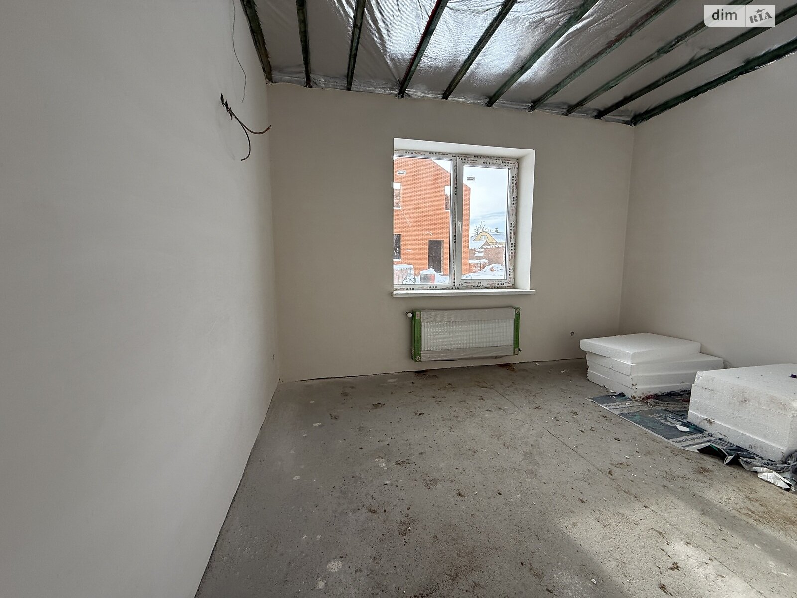 одноэтажный дом с отоплением, 87 кв. м, кирпич. Продажа в Якушинцах фото 1