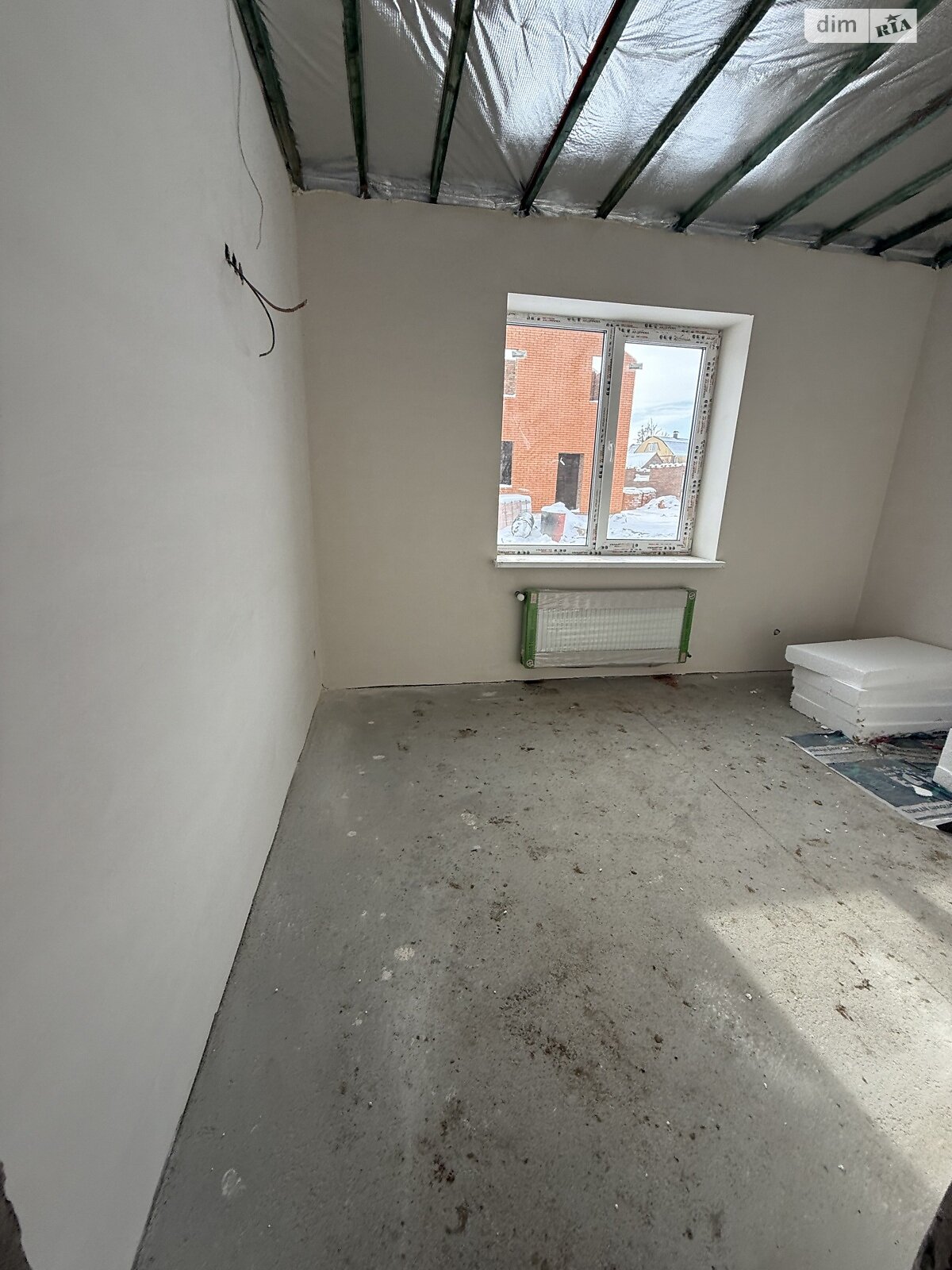 одноэтажный дом с отоплением, 87 кв. м, кирпич. Продажа в Якушинцах фото 1