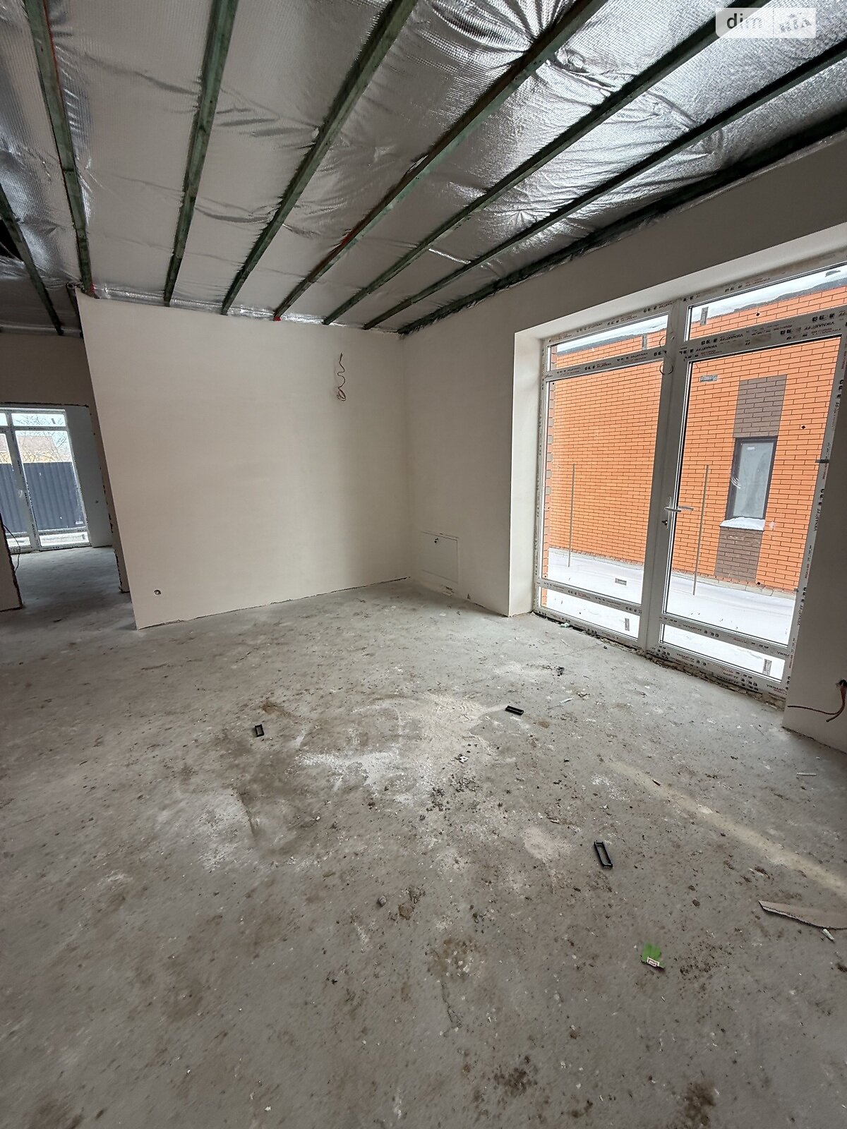 одноэтажный дом с отоплением, 87 кв. м, кирпич. Продажа в Якушинцах фото 1