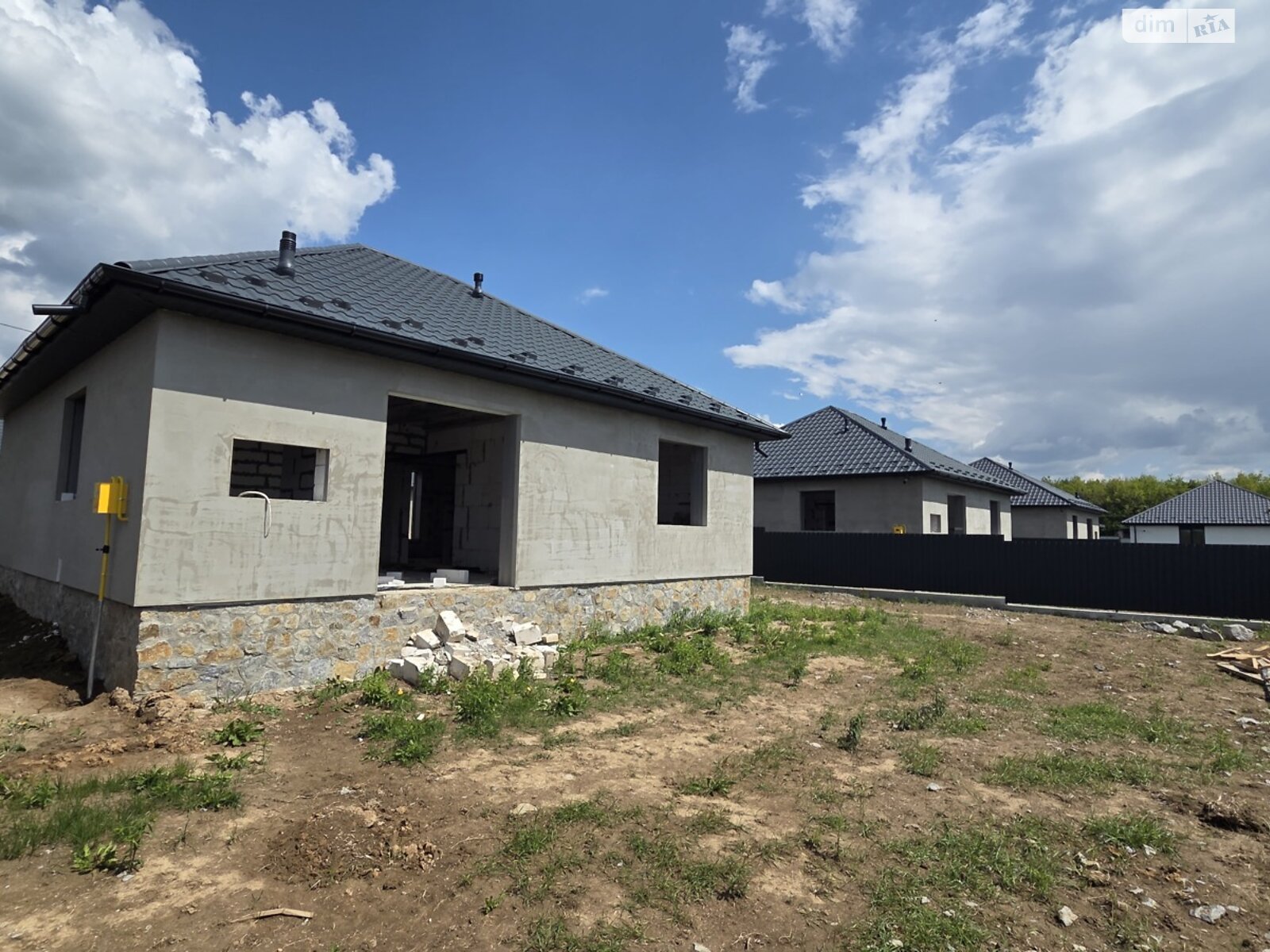 одноэтажный дом с верандой, 85 кв. м, газобетон. Продажа в Якушинцах фото 1 одноэтажный дом с верандой, 85 кв. м, газобетон. Продажа в Якушинцах фото 1