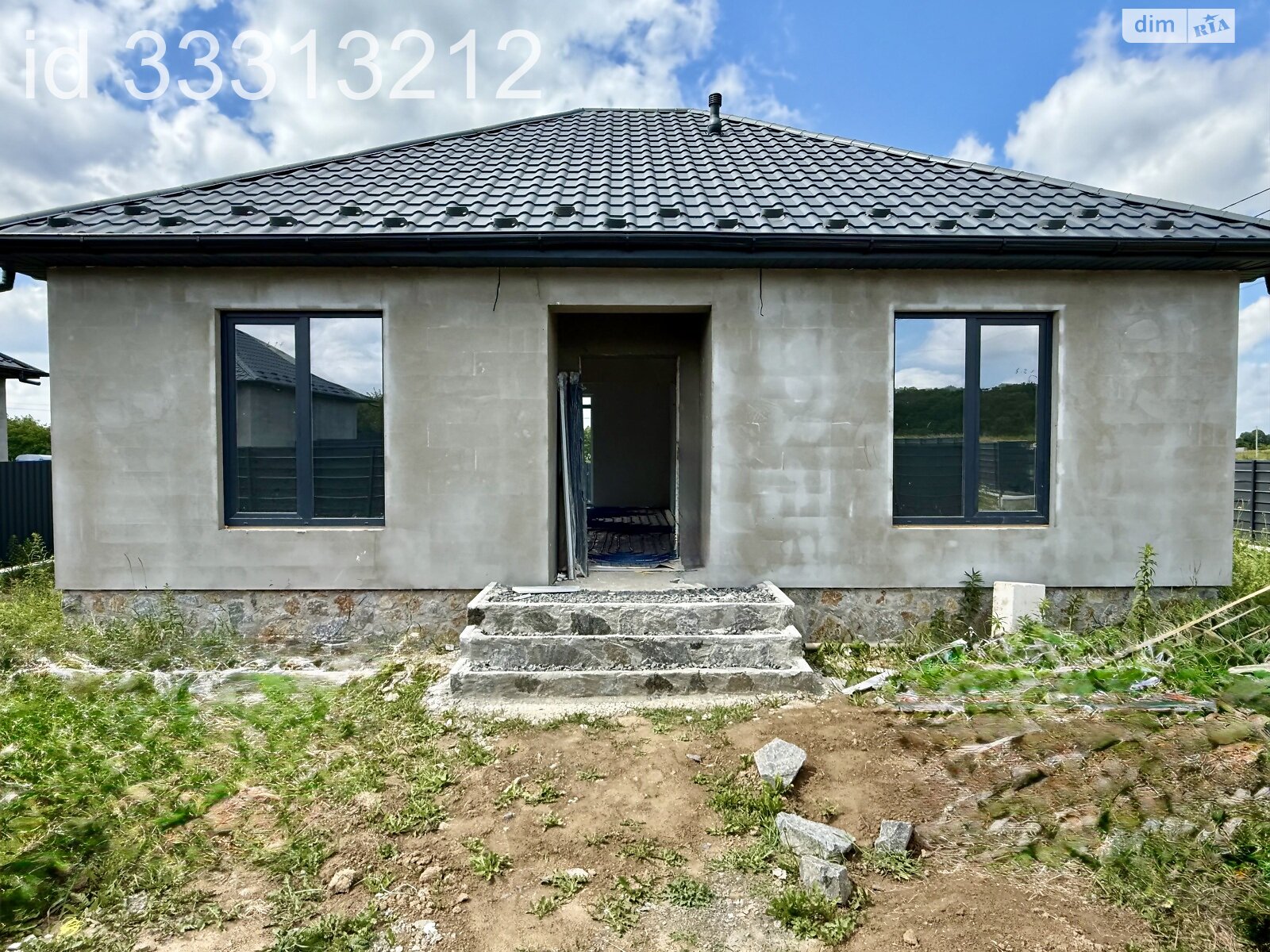 одноэтажный дом, 85 кв. м, газобетон. Продажа в Якушинцах фото 1 одноэтажный дом, 85 кв. м, газобетон. Продажа в Якушинцах фото 1