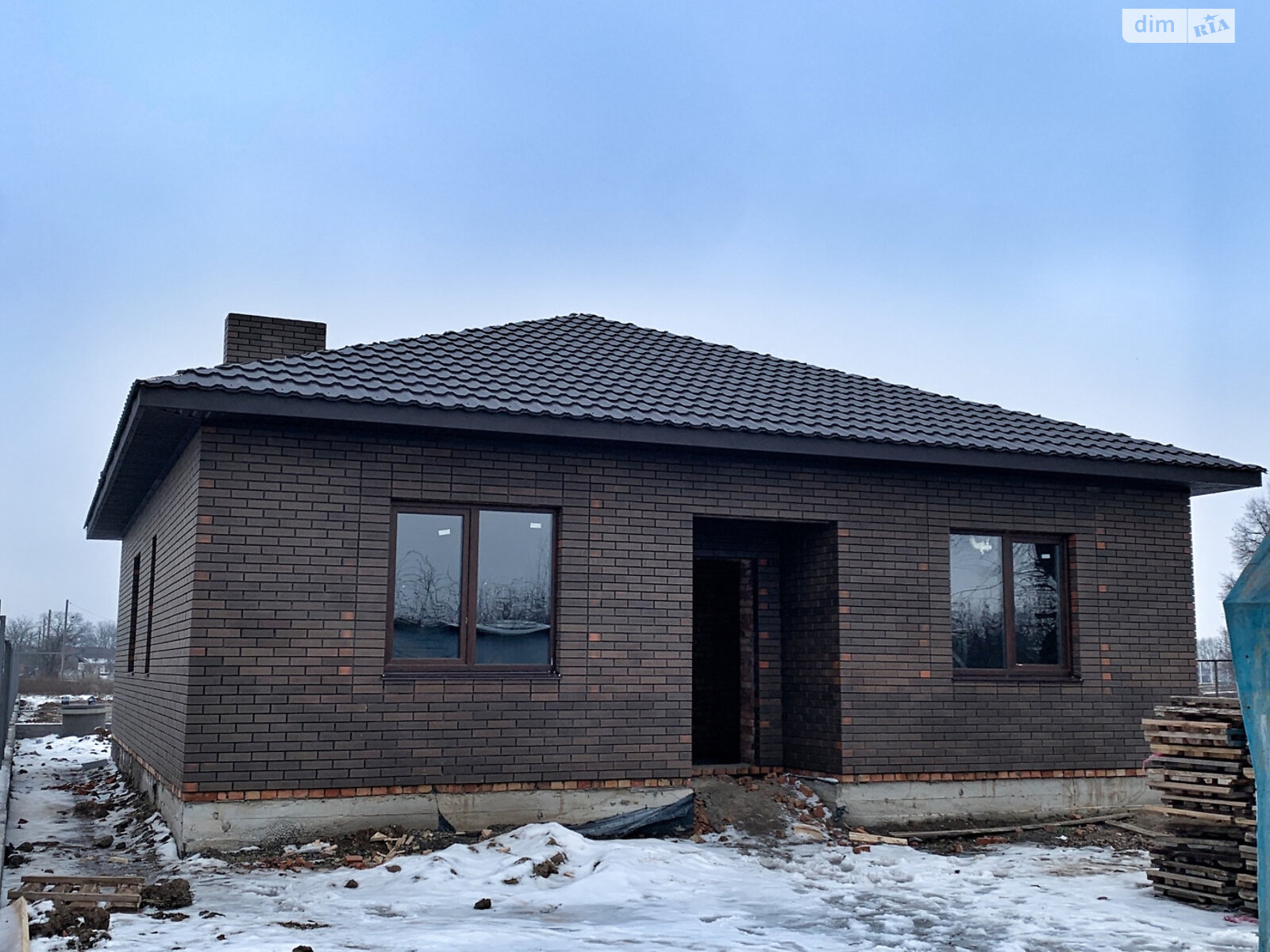 одноэтажный дом, 100 кв. м, кирпич. Продажа в Якушинцах фото 1 одноэтажный дом, 100 кв. м, кирпич. Продажа в Якушинцах фото 1