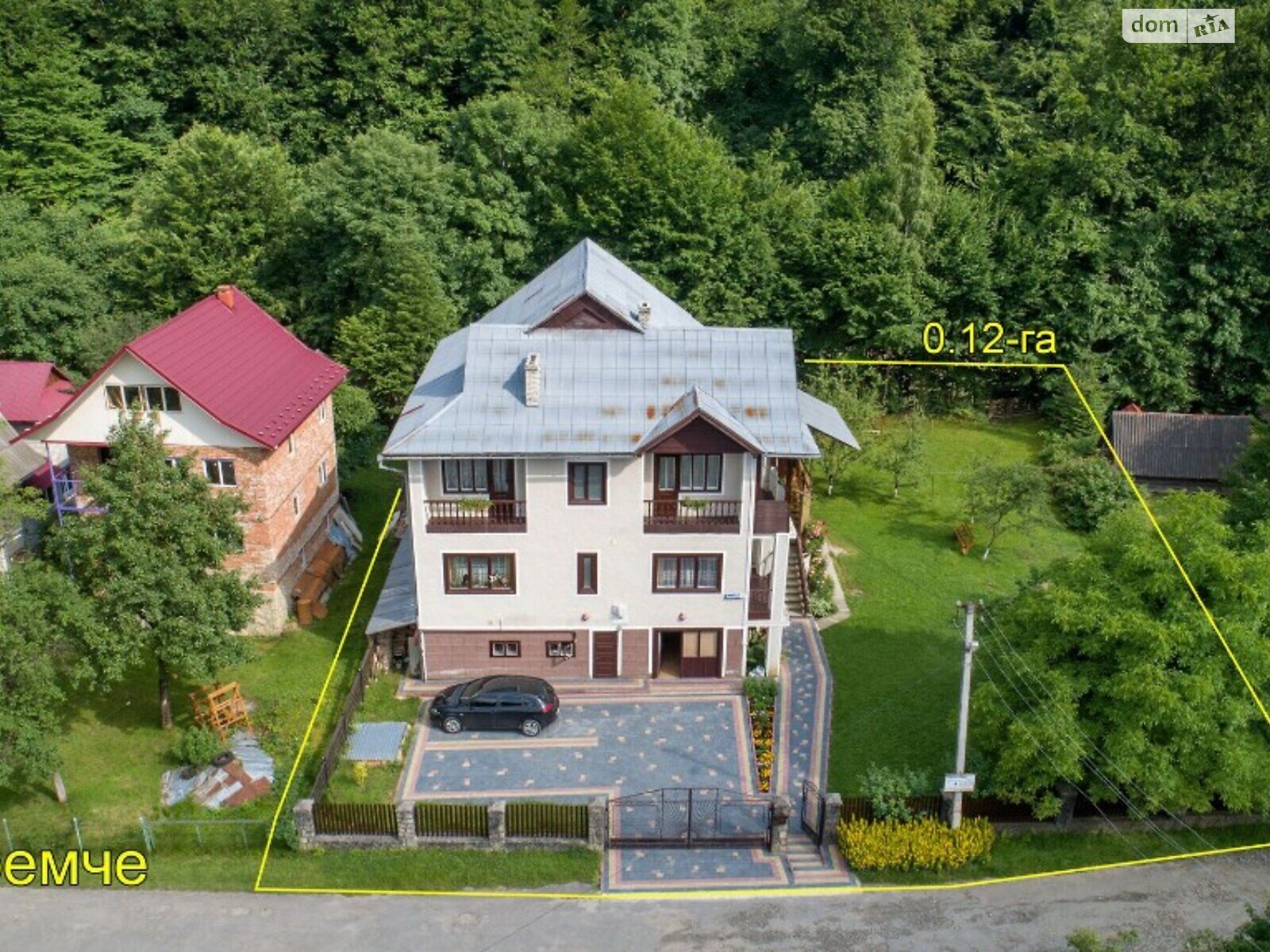 двоповерховий будинок з балконом, 407 кв. м, цегла. Продаж в Яремчі, район Яремче фото 1