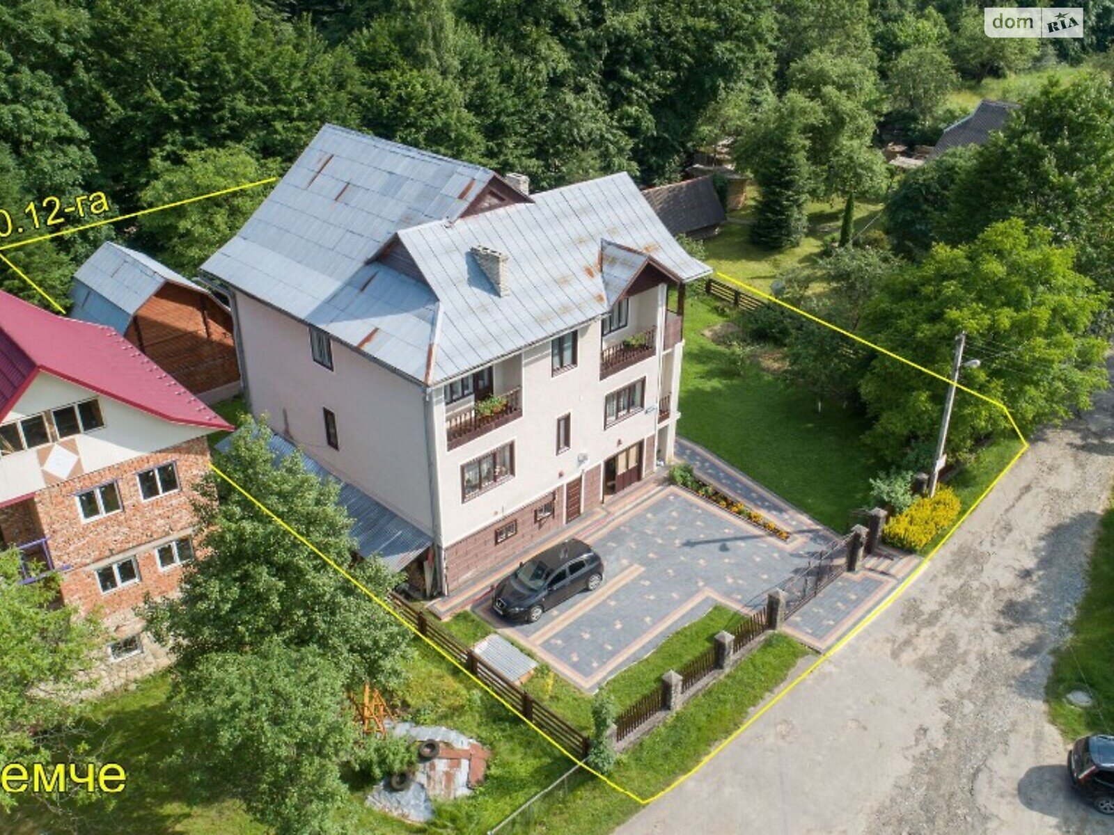 двоповерховий будинок з балконом, 407 кв. м, цегла. Продаж в Яремчі, район Яремче фото 1