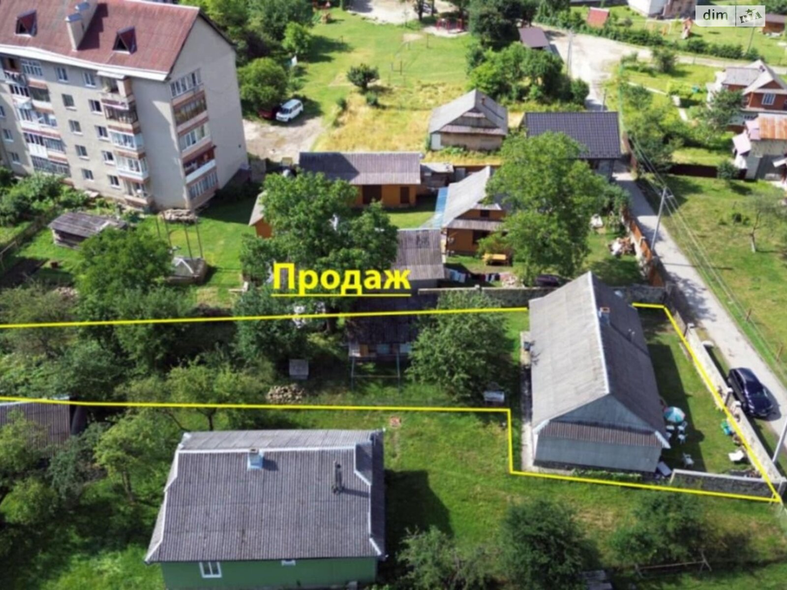 одноэтажный дом с отоплением, 95.8 кв. м, дерево и кирпич. Продажа в Яремче фото 1