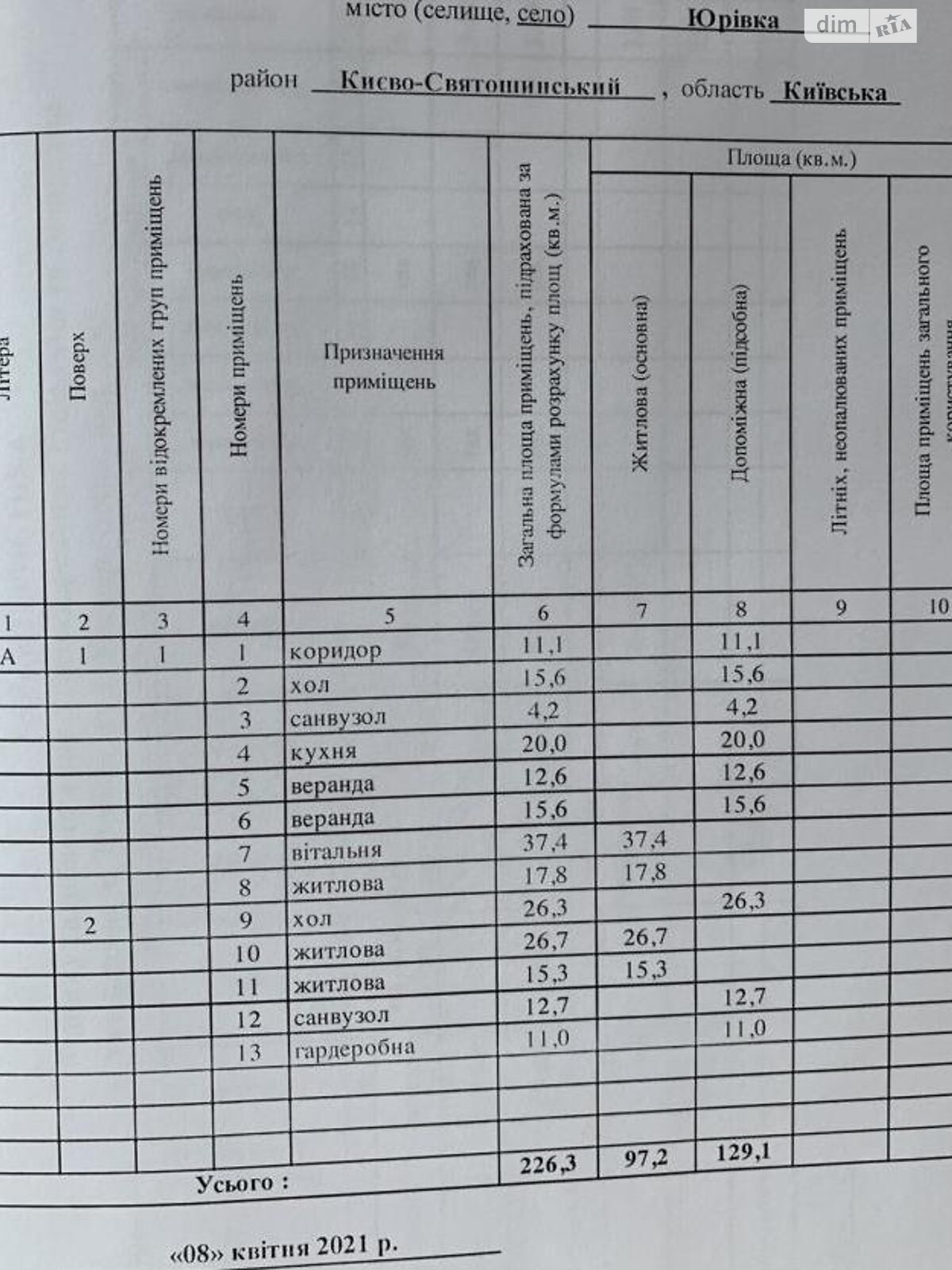 двухэтажный дом, 230 кв. м, кирпич. Продажа в Юровке фото 1