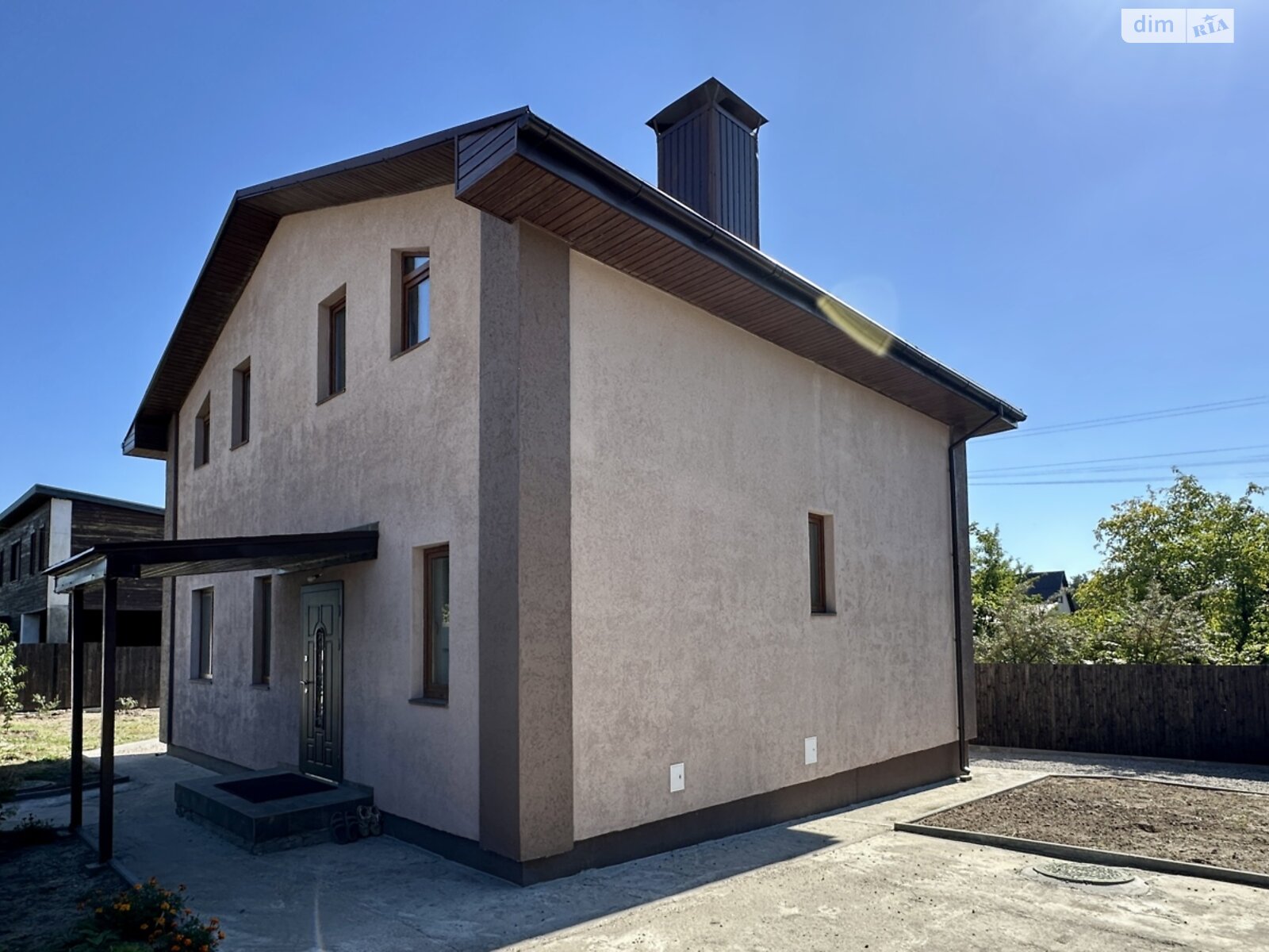 двухэтажный дом с верандой, 133.4 кв. м, пеноблок. Продажа в Юровке фото 1