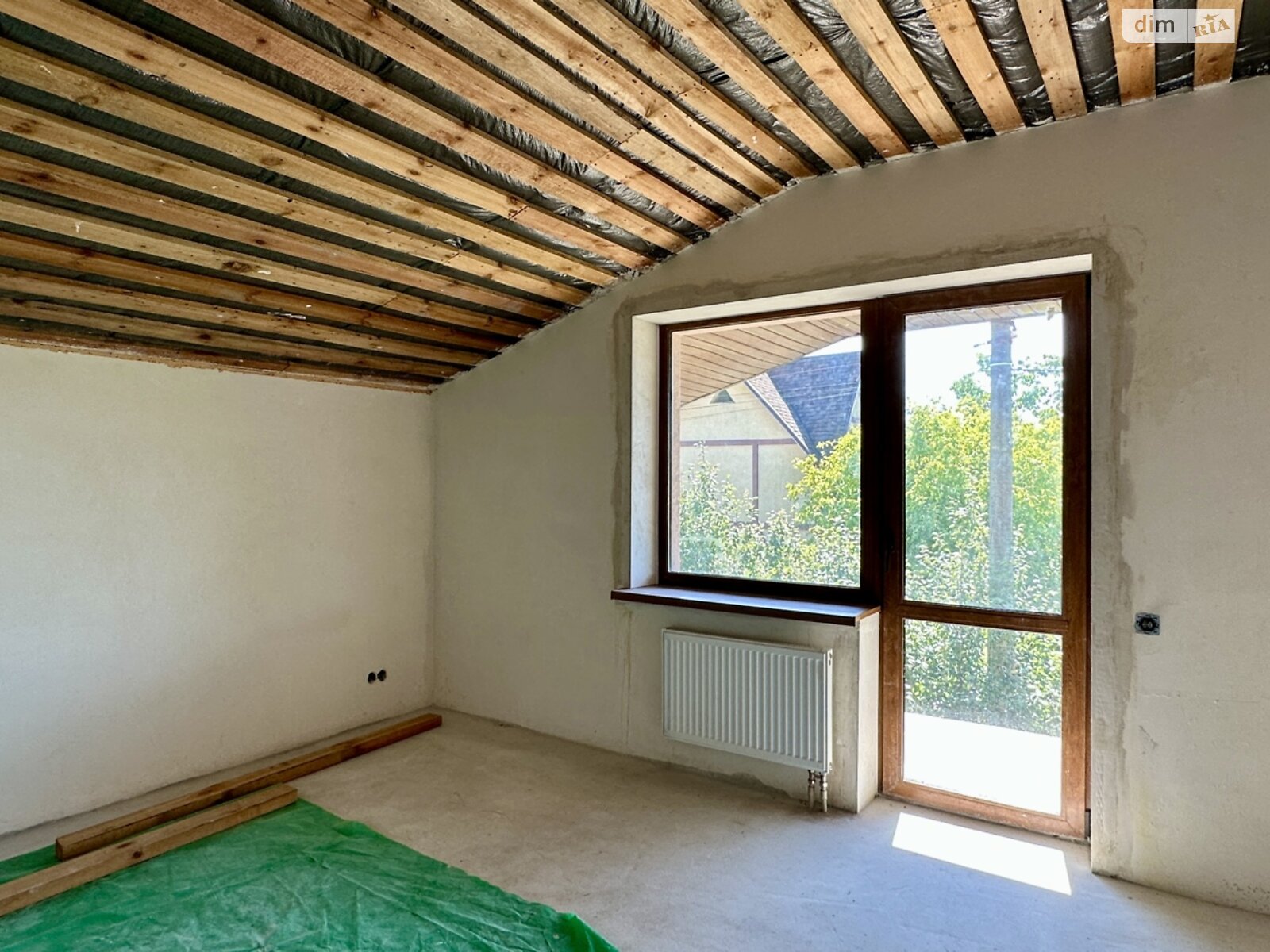 двухэтажный дом с верандой, 133.4 кв. м, пеноблок. Продажа в Юровке фото 1