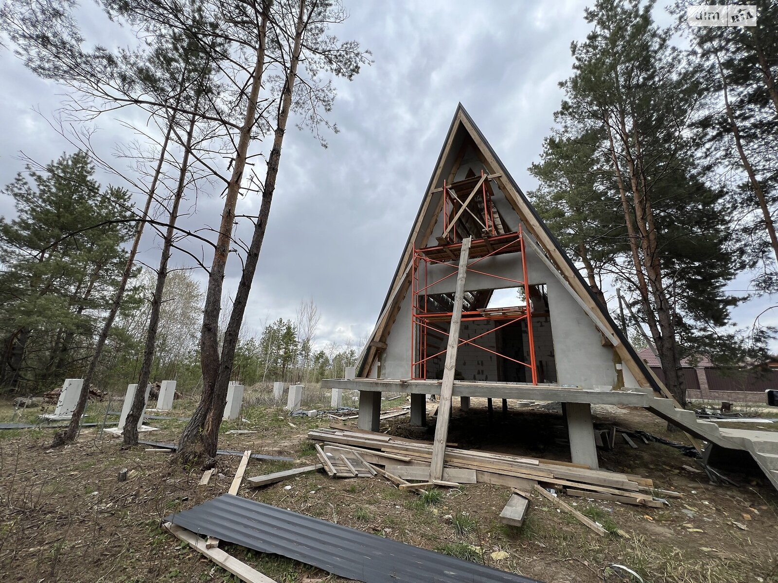 двоповерховий будинок, 80 кв. м, газобетон. Продаж у Забуччі фото 1 двоповерховий будинок, 80 кв. м, газобетон. Продаж у Забуччі фото 1