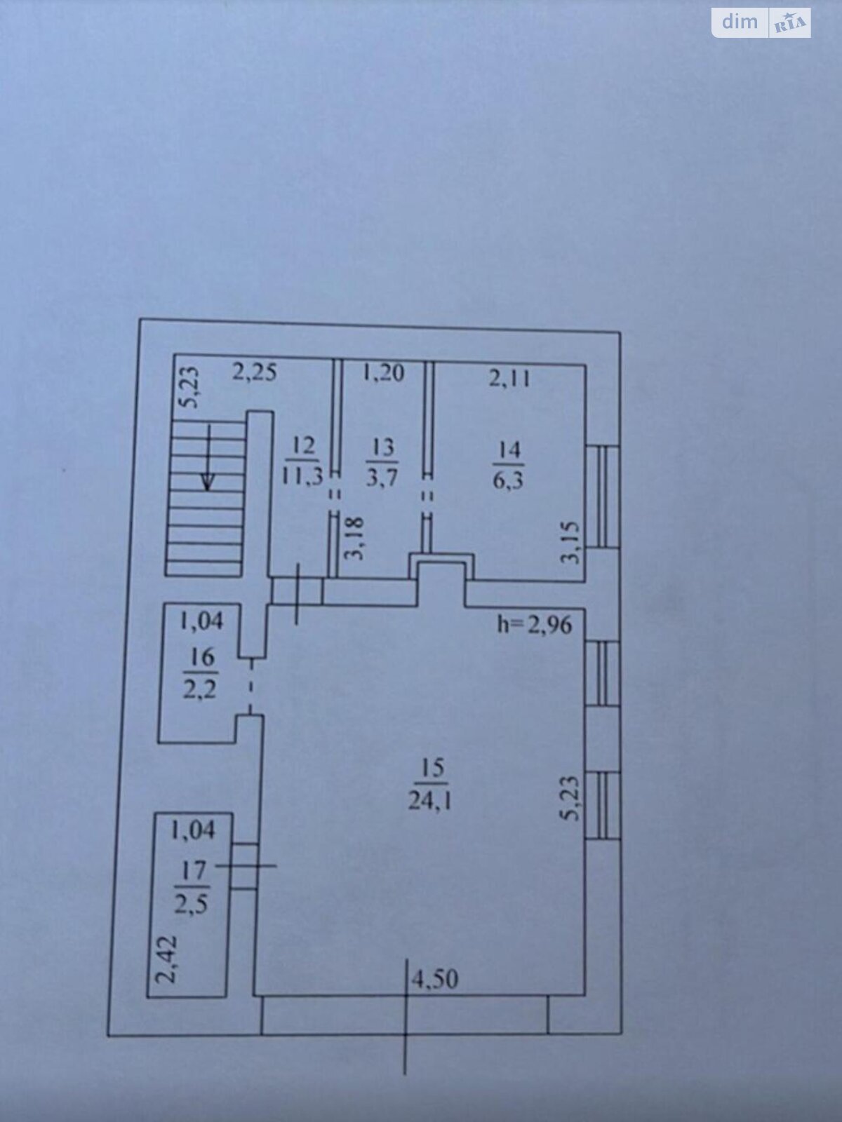 двухэтажный дом, 180 кв. м, кирпич. Продажа в Забучье фото 1