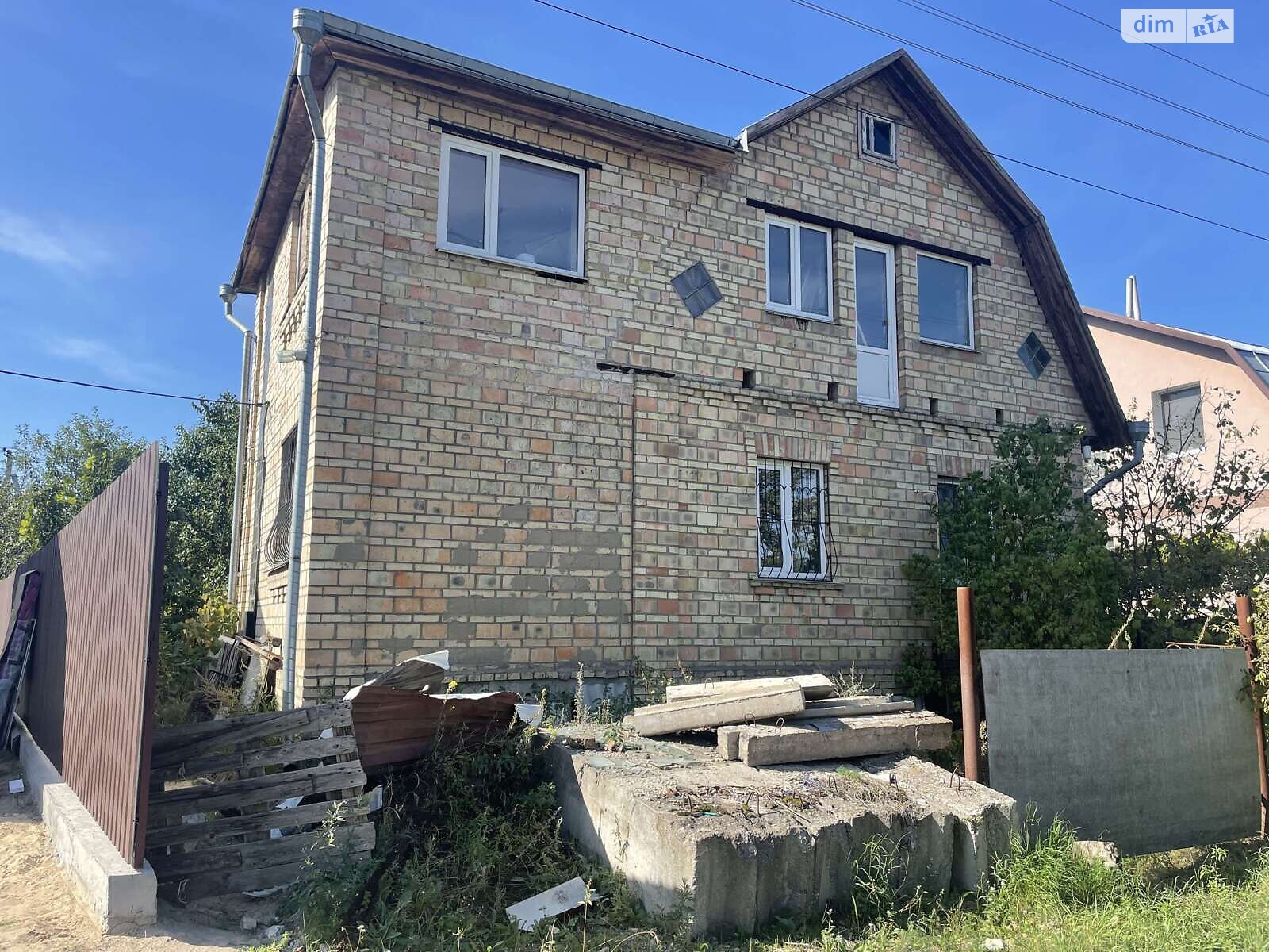 одноповерховий будинок з верандою, 186 кв. м, цегла. Продаж у Забуччі фото 1