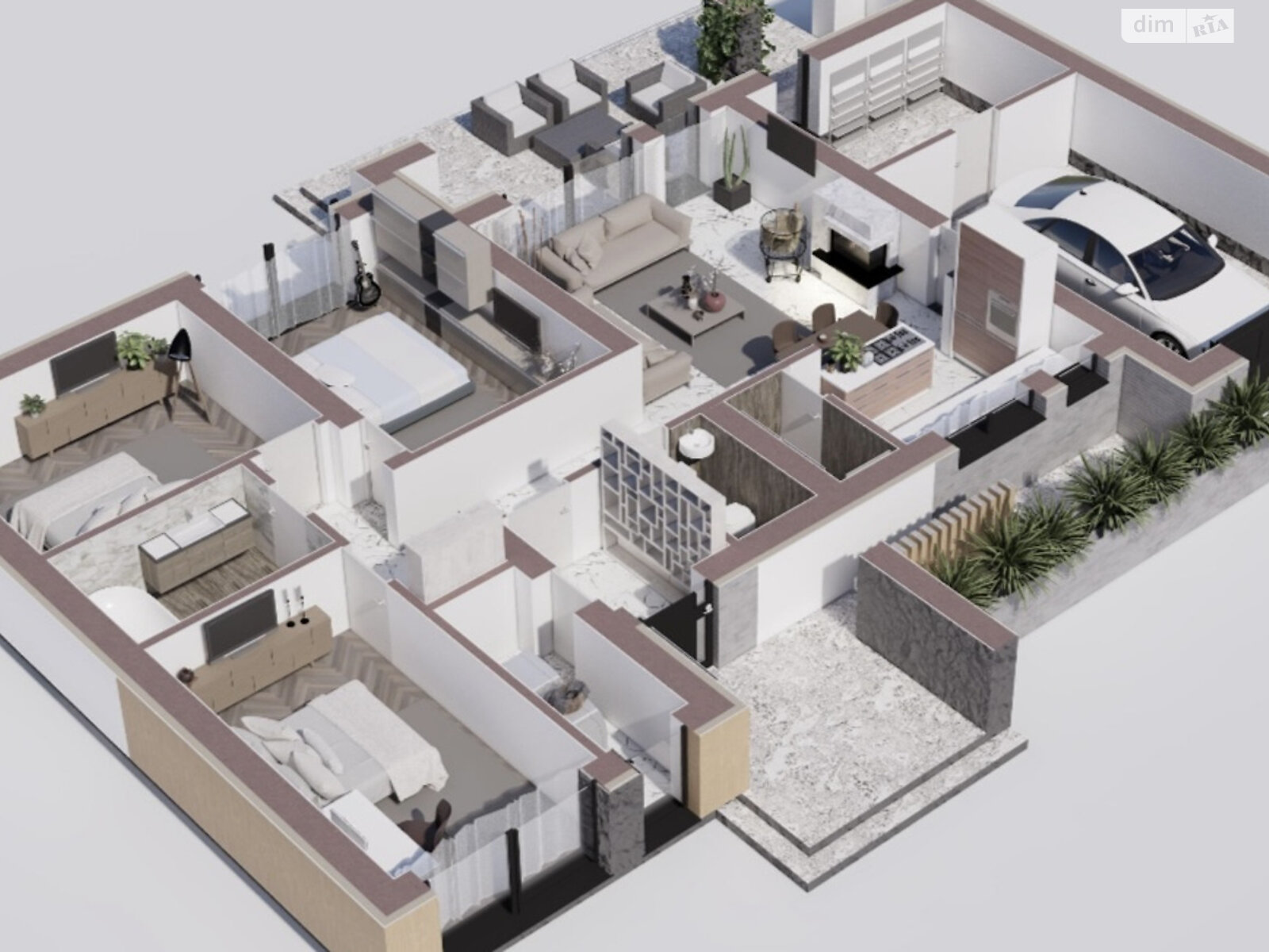 одноповерховий будинок, 151 кв. м, кирпич. Продаж у Забір’ї фото 1 одноповерховий будинок, 151 кв. м, кирпич. Продаж у Забір’ї фото 1