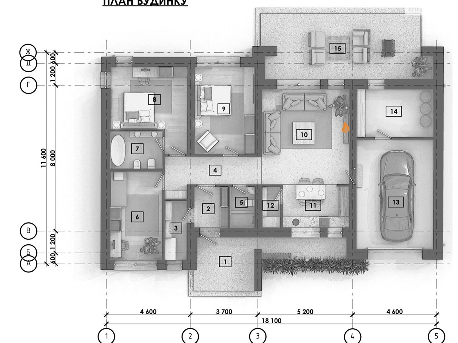 одноэтажный дом, 151 кв. м, кирпич. Продажа в Забырье фото 1 одноэтажный дом, 151 кв. м, кирпич. Продажа в Забырье фото 1