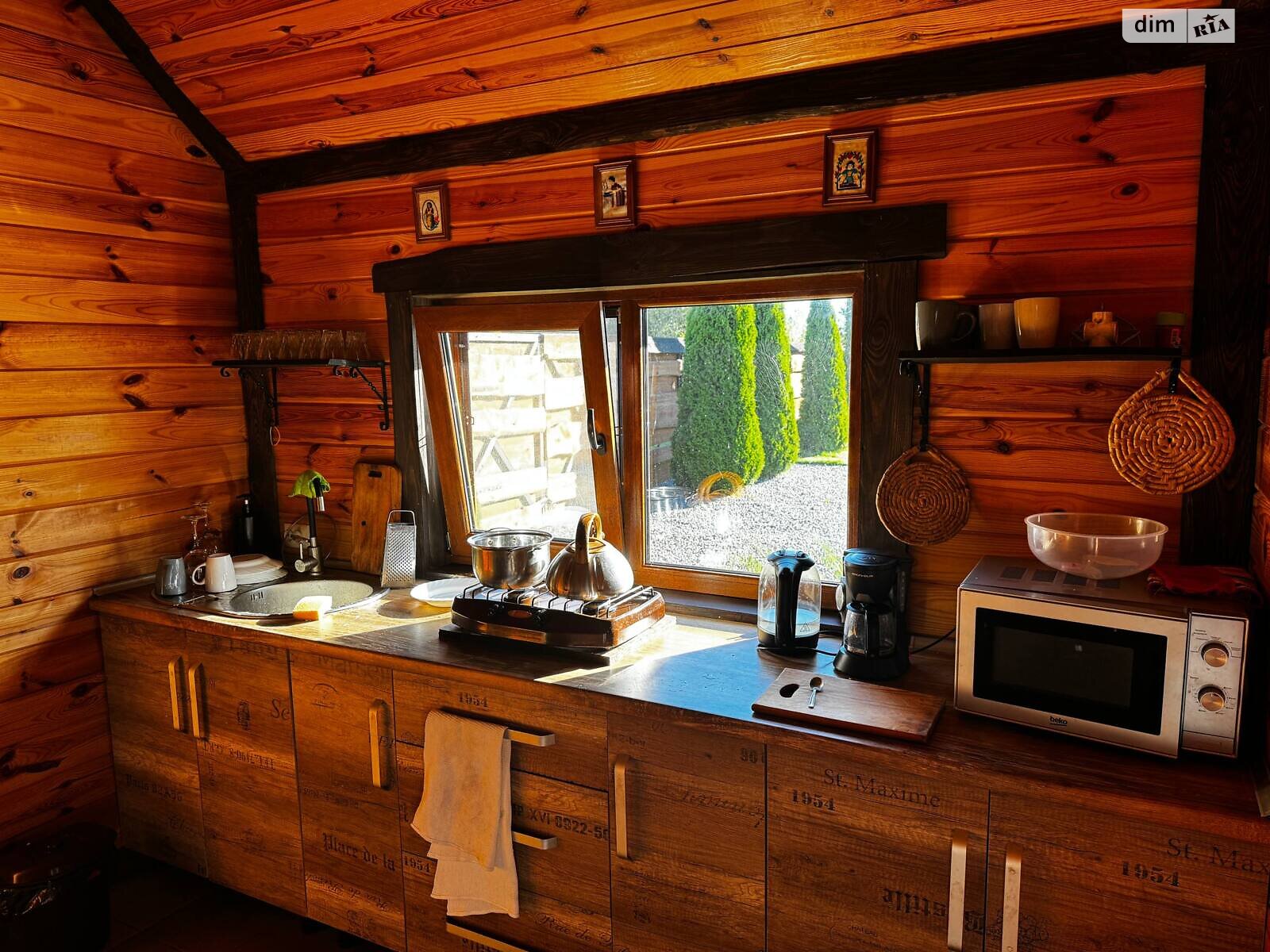 двухэтажный дом с верандой, 140 кв. м, брус. Продажа в Залесье фото 1