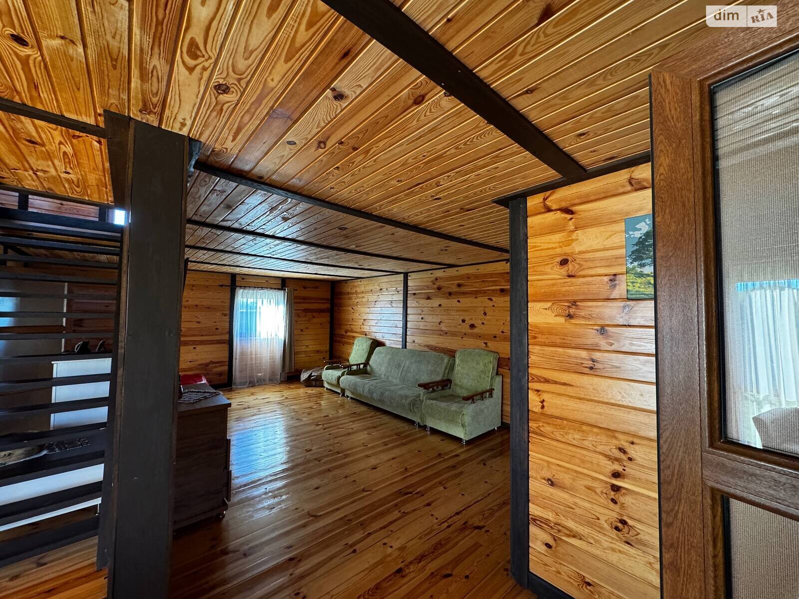 двухэтажный дом с верандой, 140 кв. м, брус. Продажа в Залесье фото 1