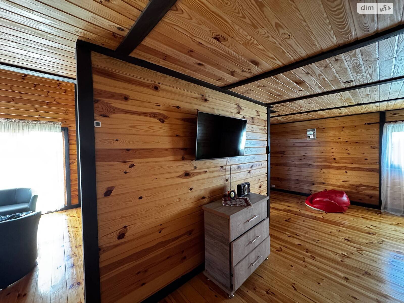 двухэтажный дом с верандой, 140 кв. м, брус. Продажа в Залесье фото 1