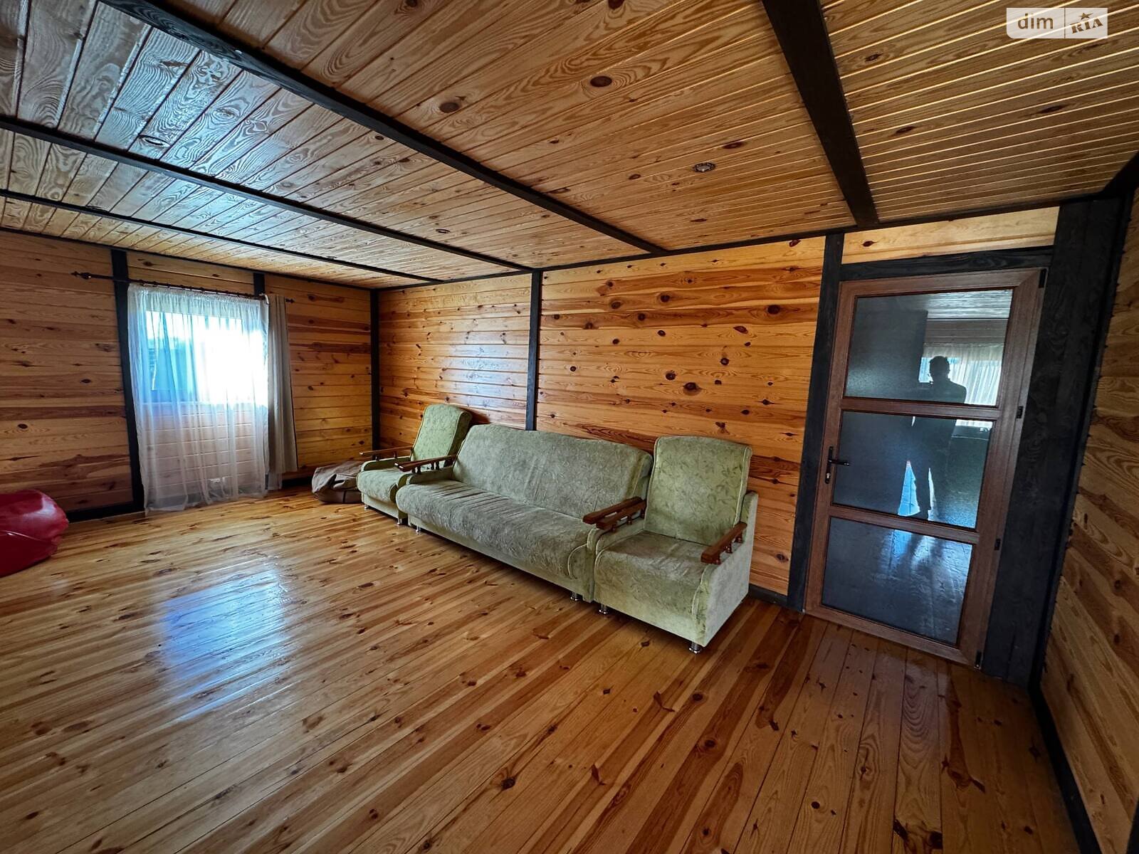 двухэтажный дом с верандой, 140 кв. м, брус. Продажа в Залесье фото 1