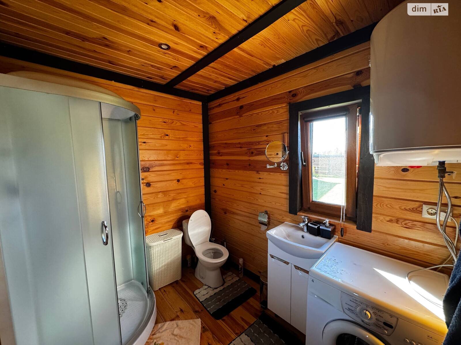 двухэтажный дом с верандой, 140 кв. м, брус. Продажа в Залесье фото 1