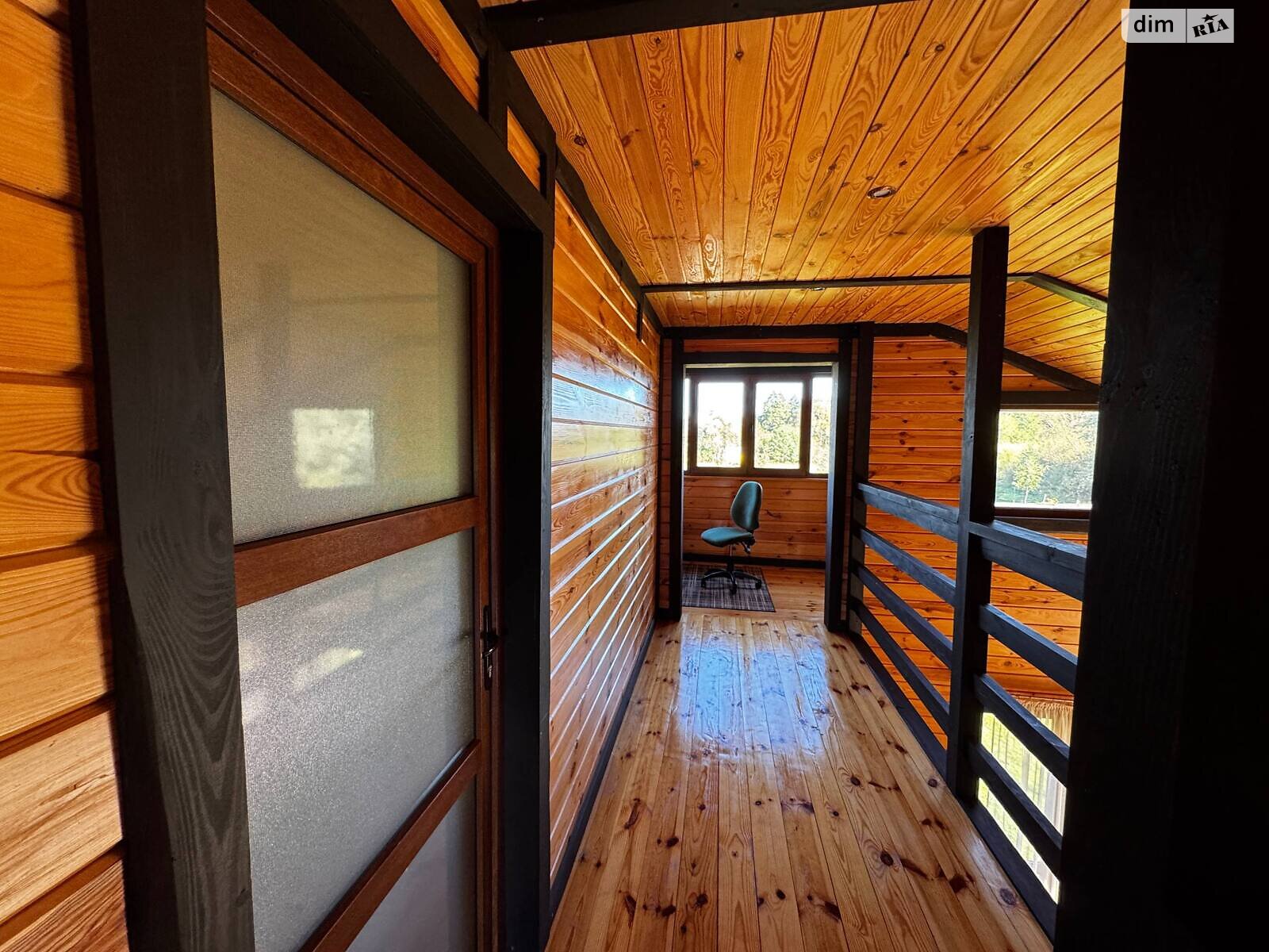 двухэтажный дом с верандой, 140 кв. м, брус. Продажа в Залесье фото 1