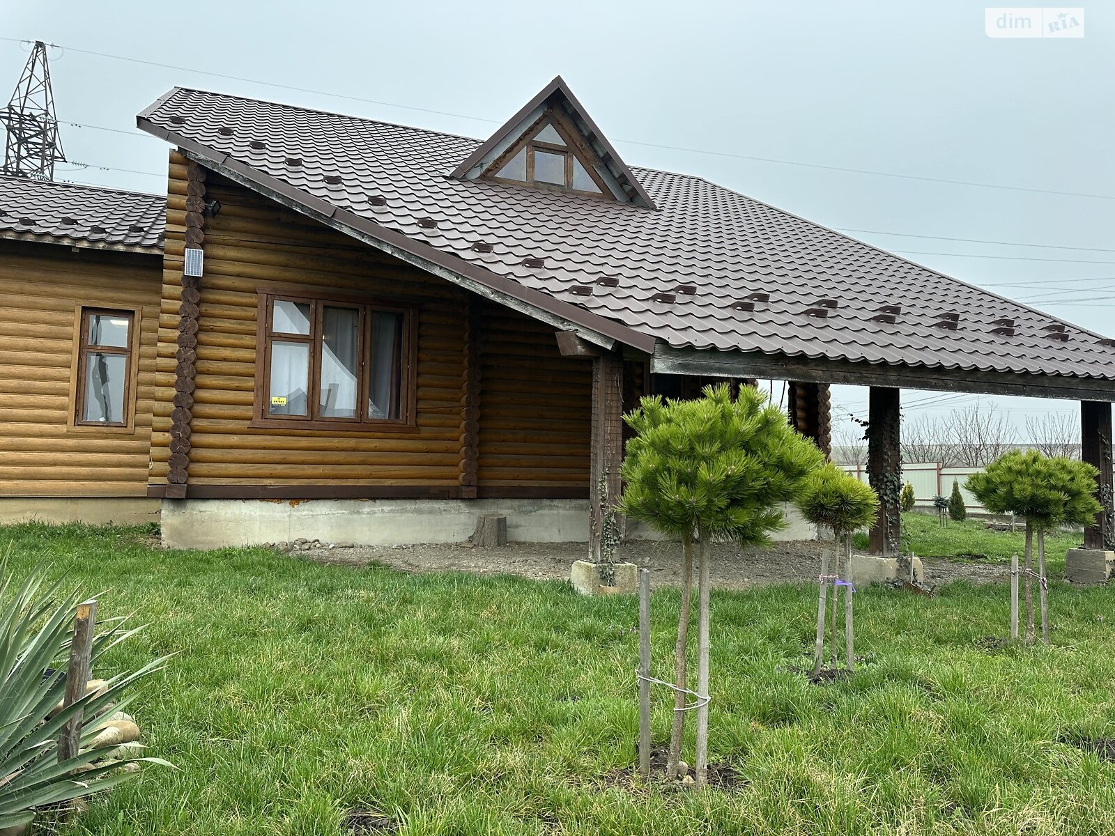 двухэтажный дом с гаражом, 125.1 кв. м, сруб. Продажа в Залукве фото 1 двухэтажный дом с гаражом, 125.1 кв. м, сруб. Продажа в Залукве фото 1