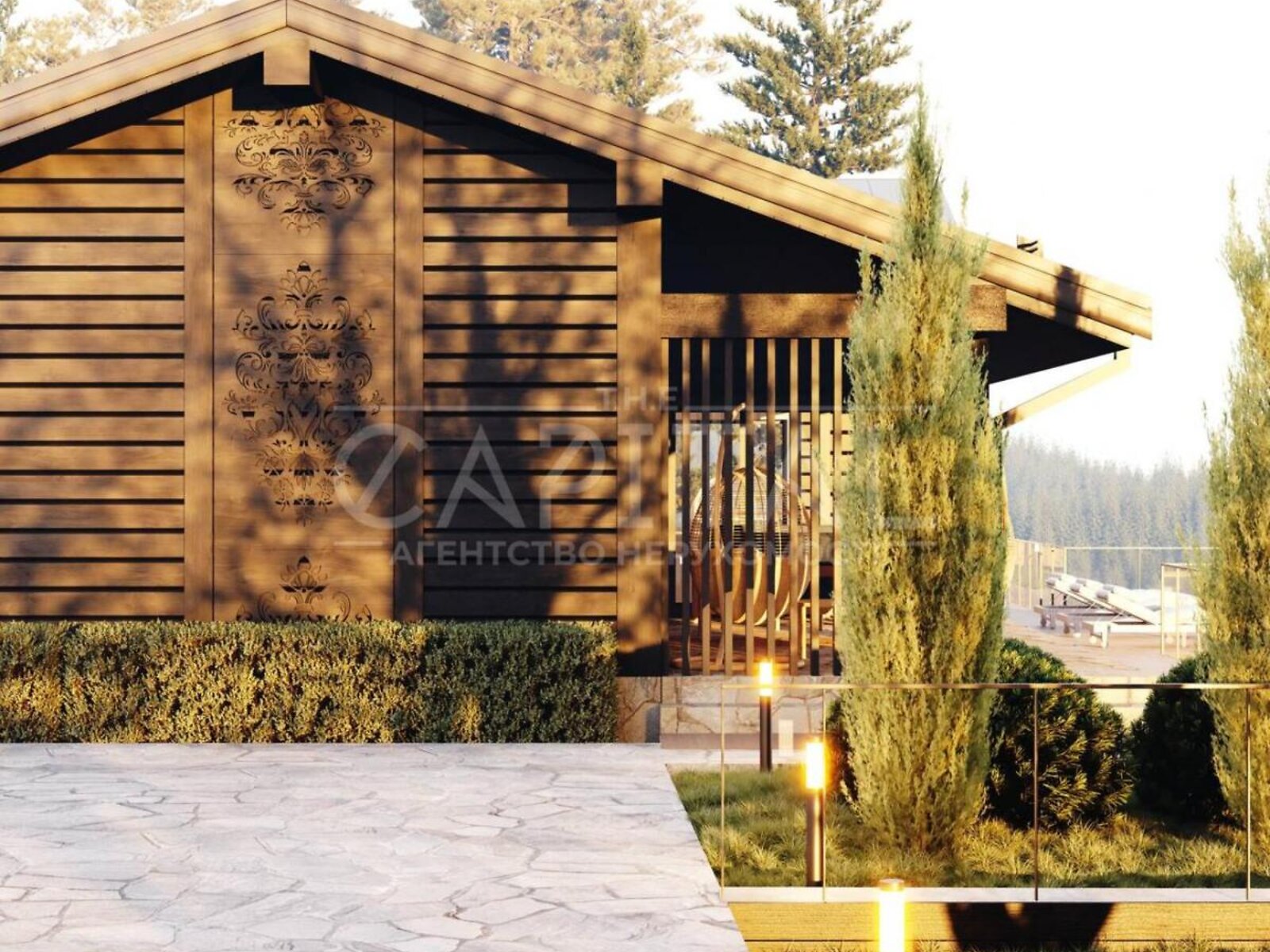 двоповерховий будинок з гаражем, 351 кв. м, цегла. Продаж у Замагорі фото 1 двоповерховий будинок з гаражем, 351 кв. м, цегла. Продаж у Замагорі фото 1