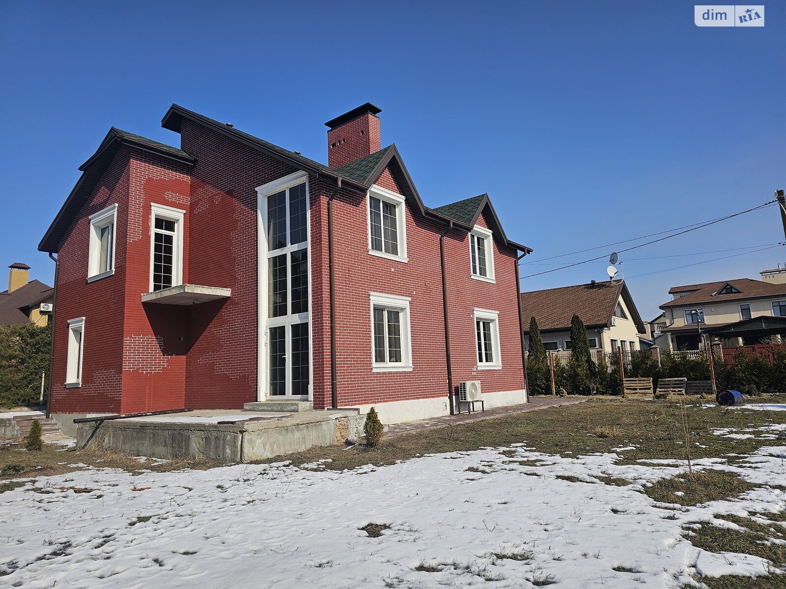 двухэтажный дом, 267 кв. м, кирпич. Продажа в Запорожье район Большой Луг фото 1