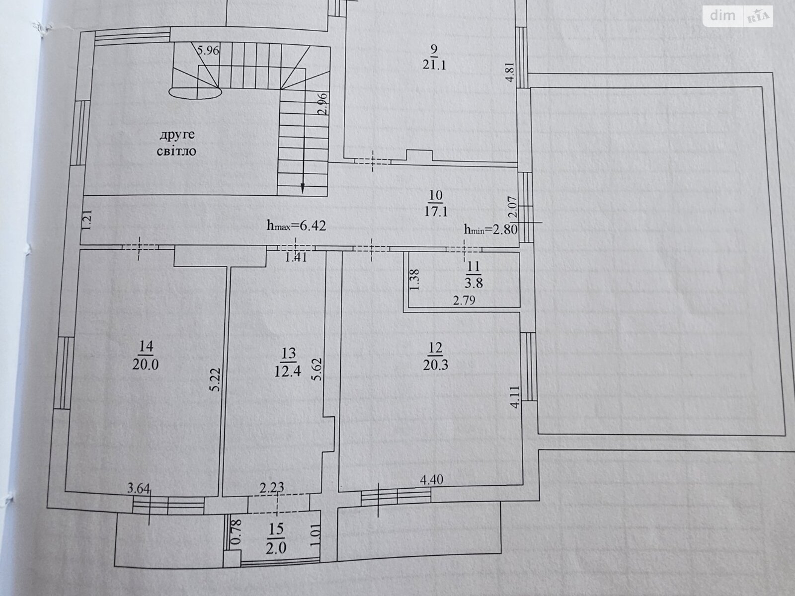 двухэтажный дом, 267 кв. м, кирпич. Продажа в Запорожье район Большой Луг фото 1