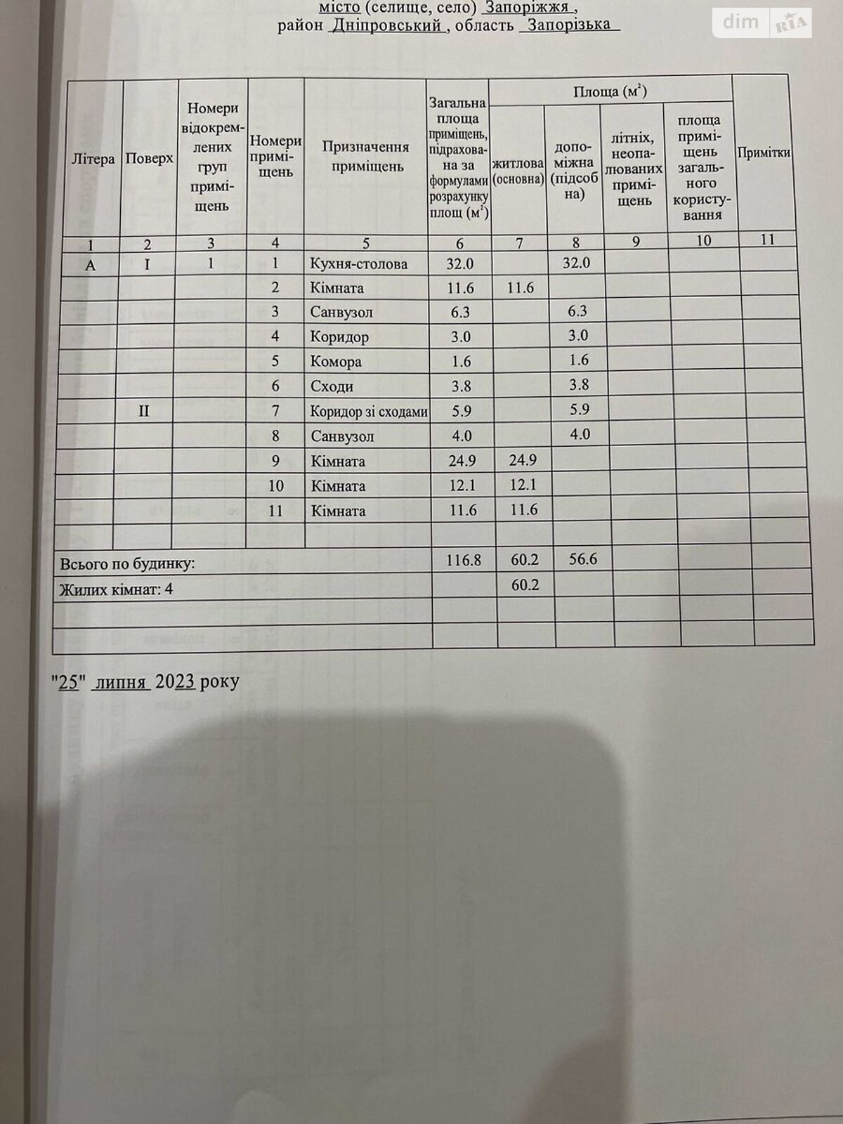 двухэтажный дом, 117 кв. м, пенобетон. Продажа в Запорожье район Днепровский (Ленинский) фото 1