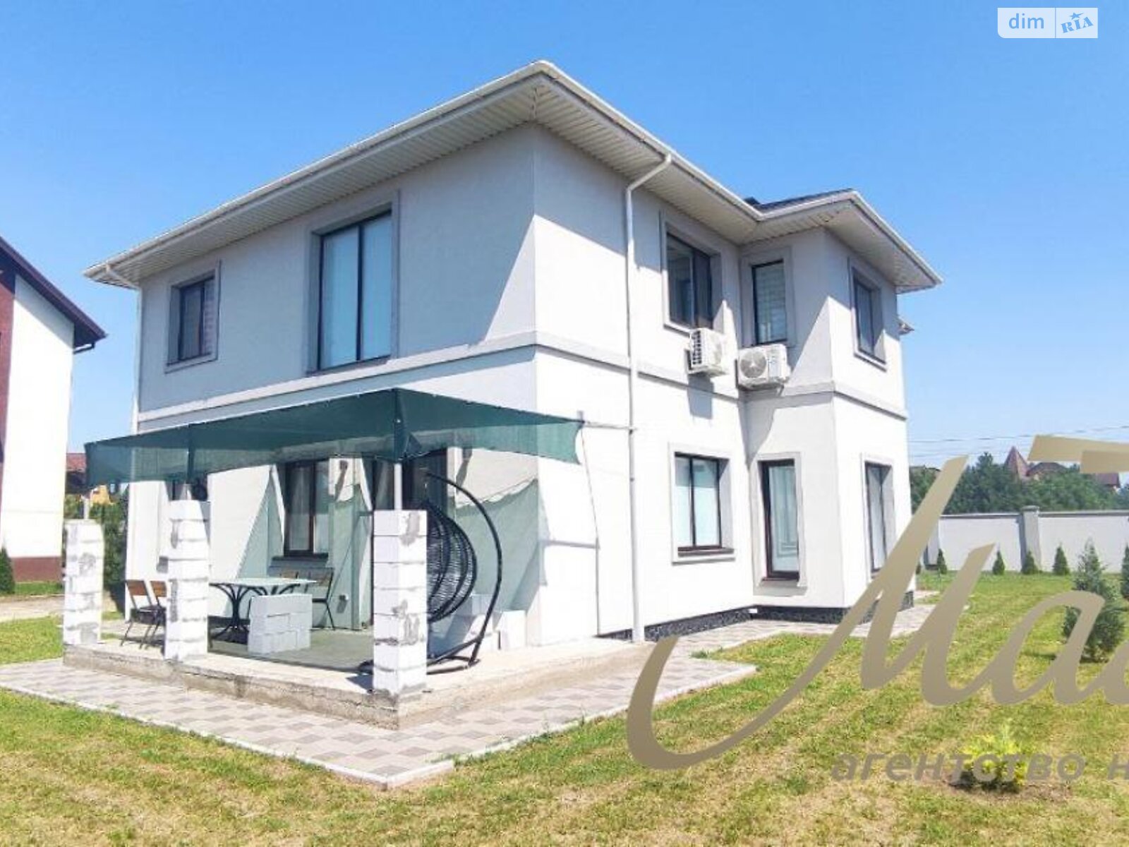 двоповерховий будинок з гаражем, 240 кв. м, газобетон. Продаж у Сонячне фото 1 двоповерховий будинок з гаражем, 240 кв. м, газобетон. Продаж у Сонячне фото 1