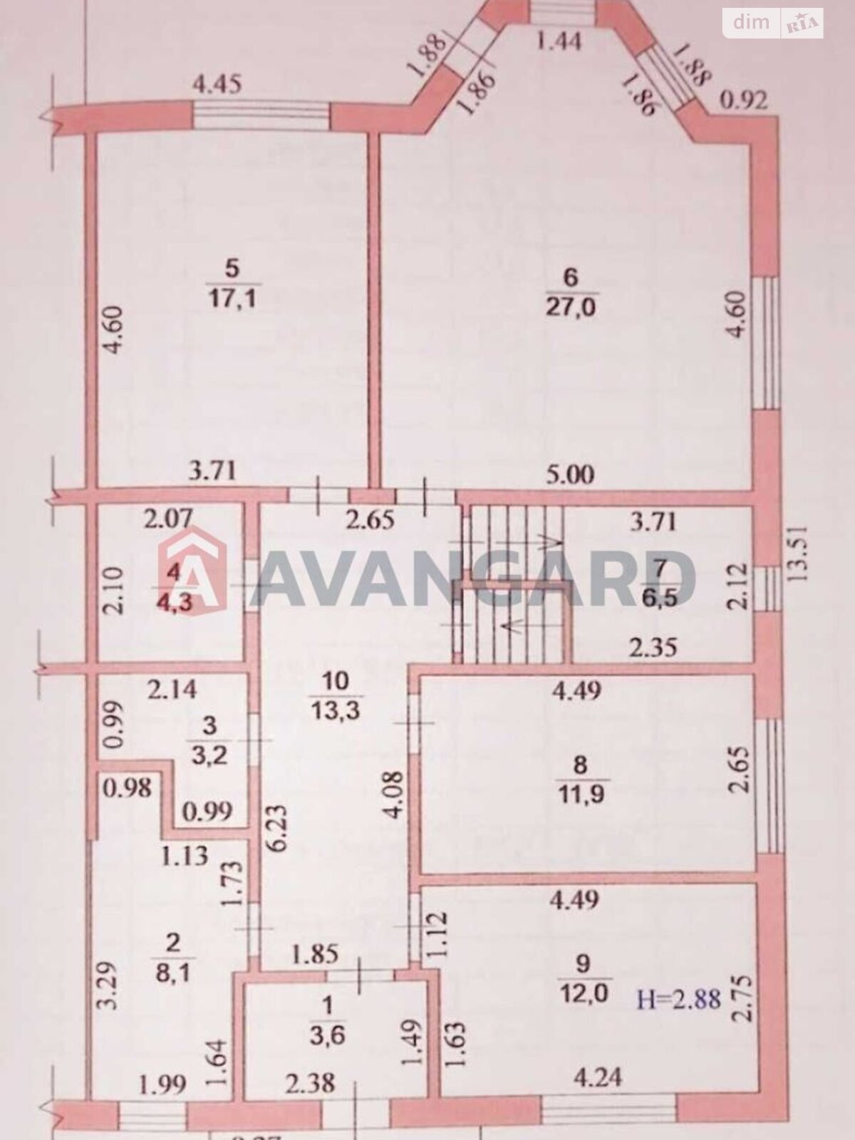 одноэтажный дом, 127 кв. м, газобетон. Продажа в Запорожье район Днепровский (Ленинский) фото 1