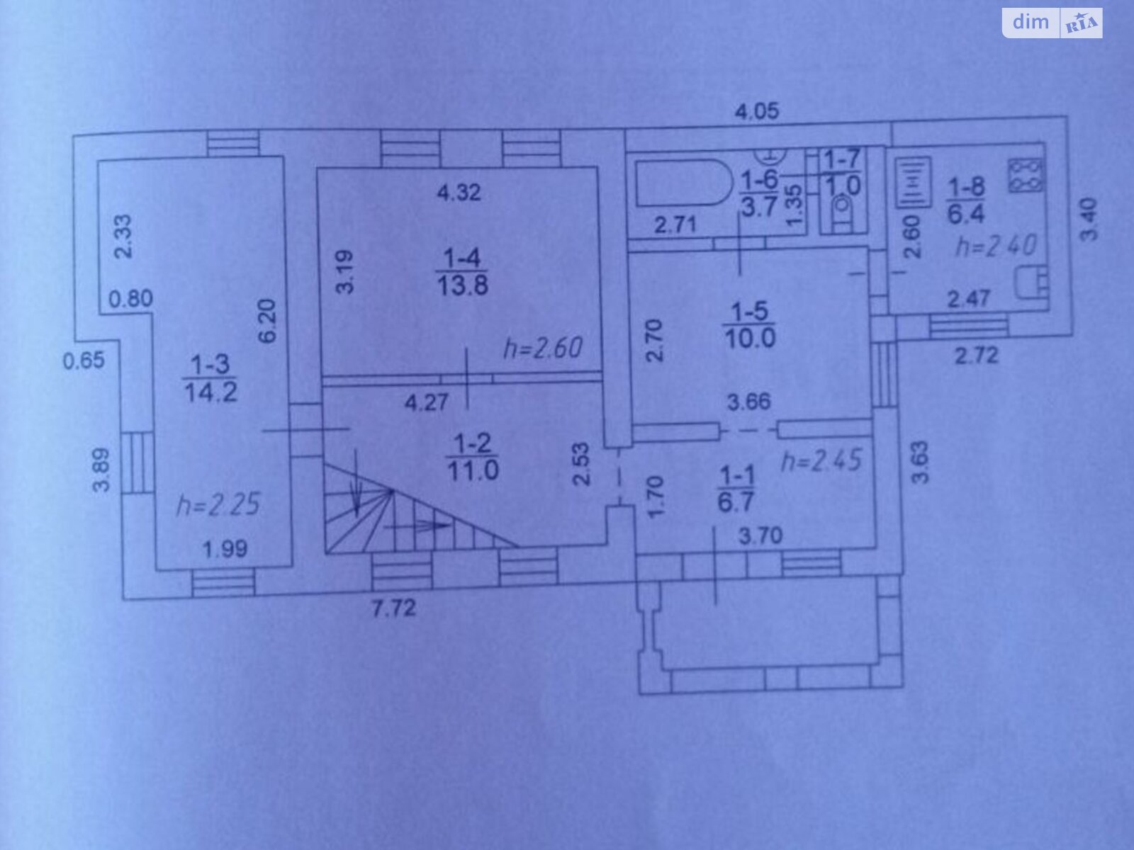 двухэтажный дом, 96 кв. м, кирпич. Продажа в Запорожье район Коммунарский фото 1