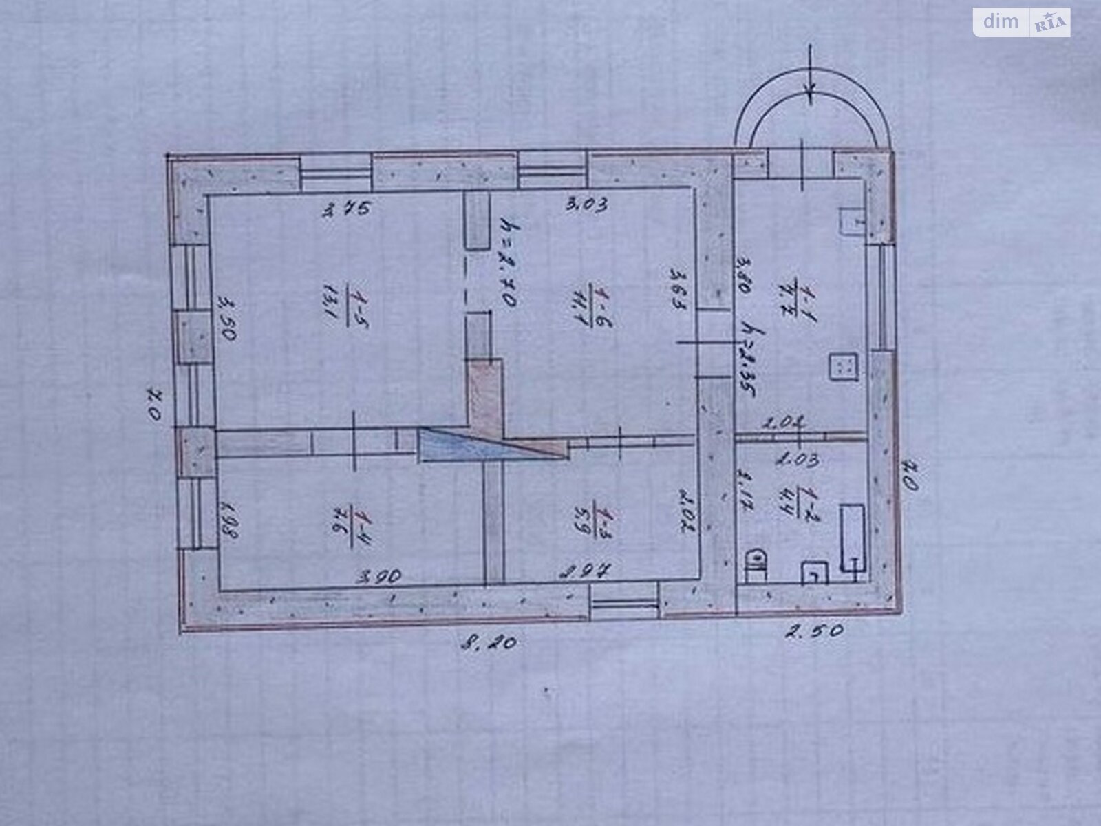 одноэтажный дом, 79 кв. м, кирпич. Продажа в Запорожье район Павел-Кичкас фото 1 одноэтажный дом, 79 кв. м, кирпич. Продажа в Запорожье район Павел-Кичкас фото 1