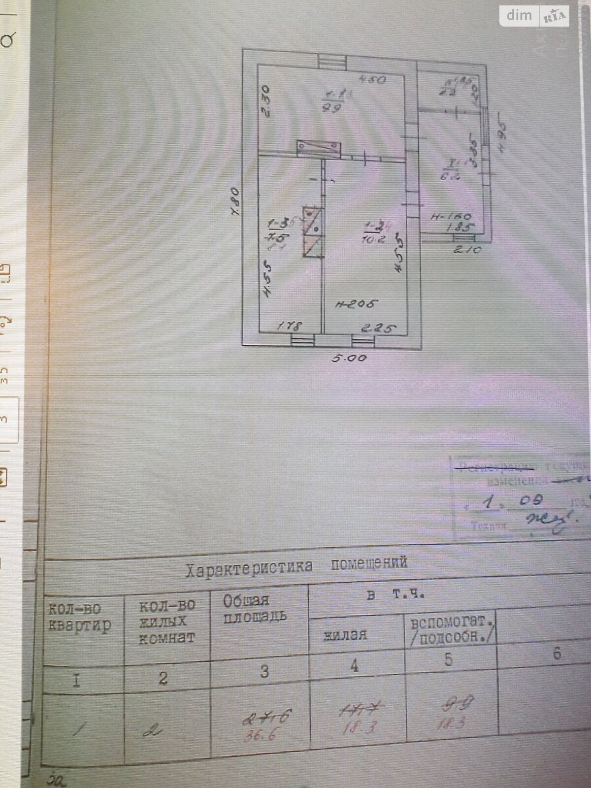 одноэтажный дом с отоплением, 50 кв. м, кирпич саманный. Продажа в Запорожье район Шевченковский фото 1