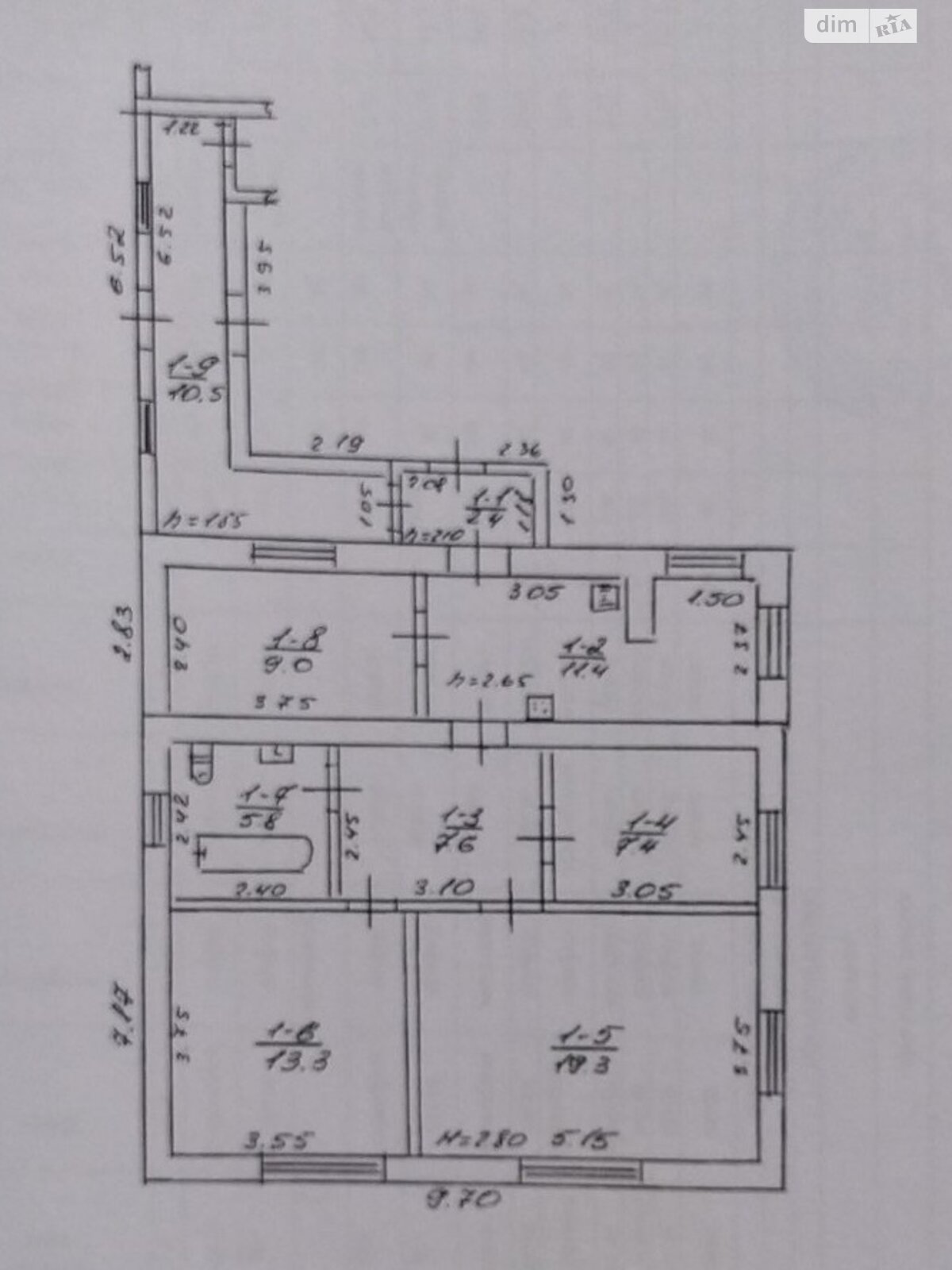 одноповерховий будинок з гаражем, 86.7 кв. м, цегла. Продаж в Запоріжжі, район Тепличне фото 1 одноповерховий будинок з гаражем, 86.7 кв. м, цегла. Продаж в Запоріжжі, район Тепличне фото 1