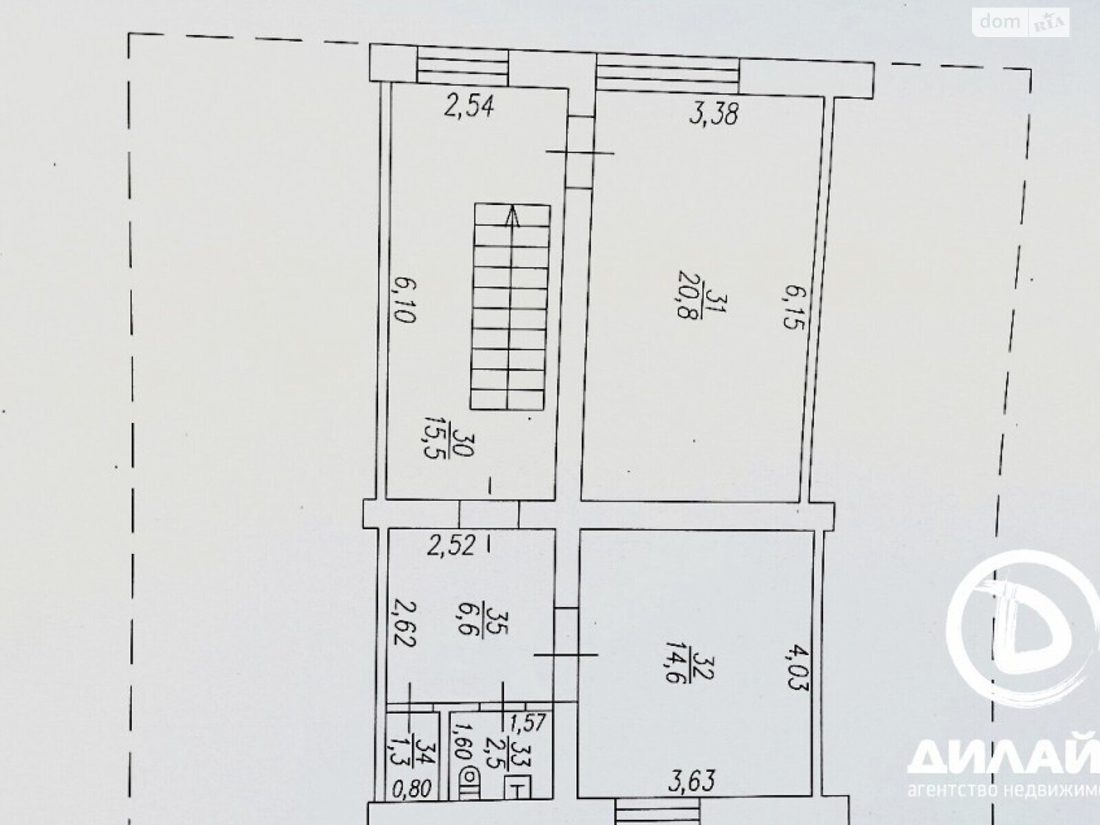 трехэтажный дом веранда, 373 кв. м, кирпич. Продажа в Владимировском фото 1