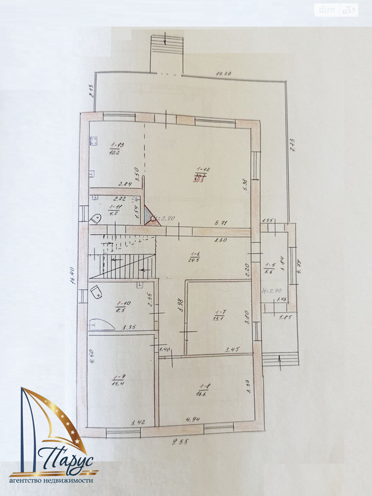 двухэтажный дом с гаражом, 327.8 кв. м, кирпич. Продажа в Запорожье район Зеленый Яр фото 1 двухэтажный дом с гаражом, 327.8 кв. м, кирпич. Продажа в Запорожье район Зеленый Яр фото 1