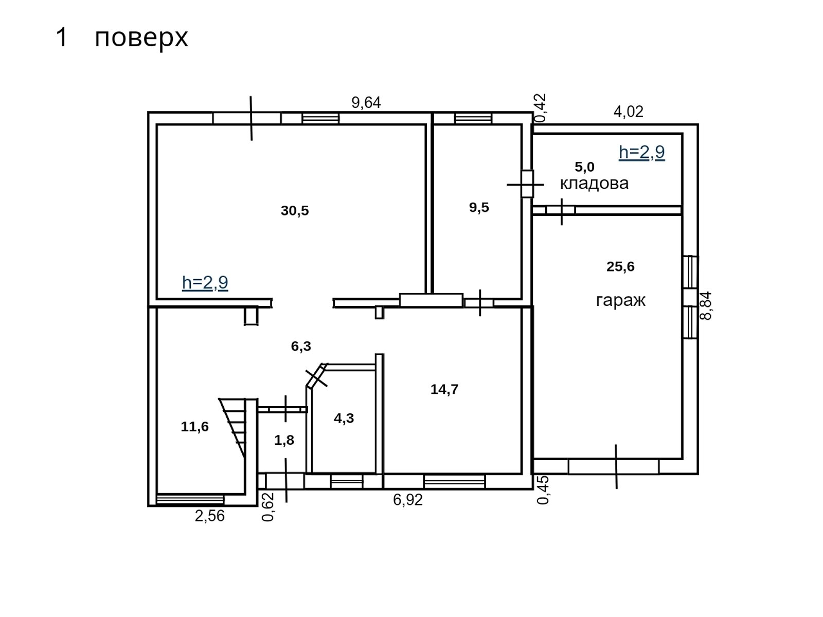 двоповерховий будинок з гаражем, 183 кв. м, кирпич. Продаж у Запитові фото 1