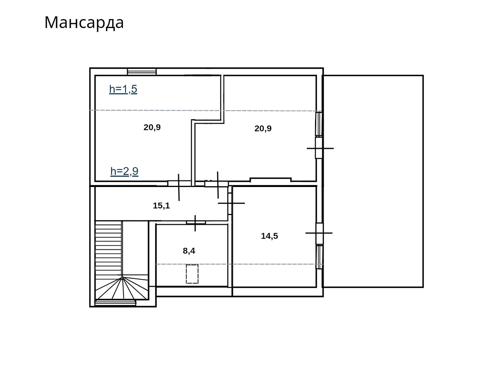 двоповерховий будинок з гаражем, 183 кв. м, кирпич. Продаж у Запитові фото 1