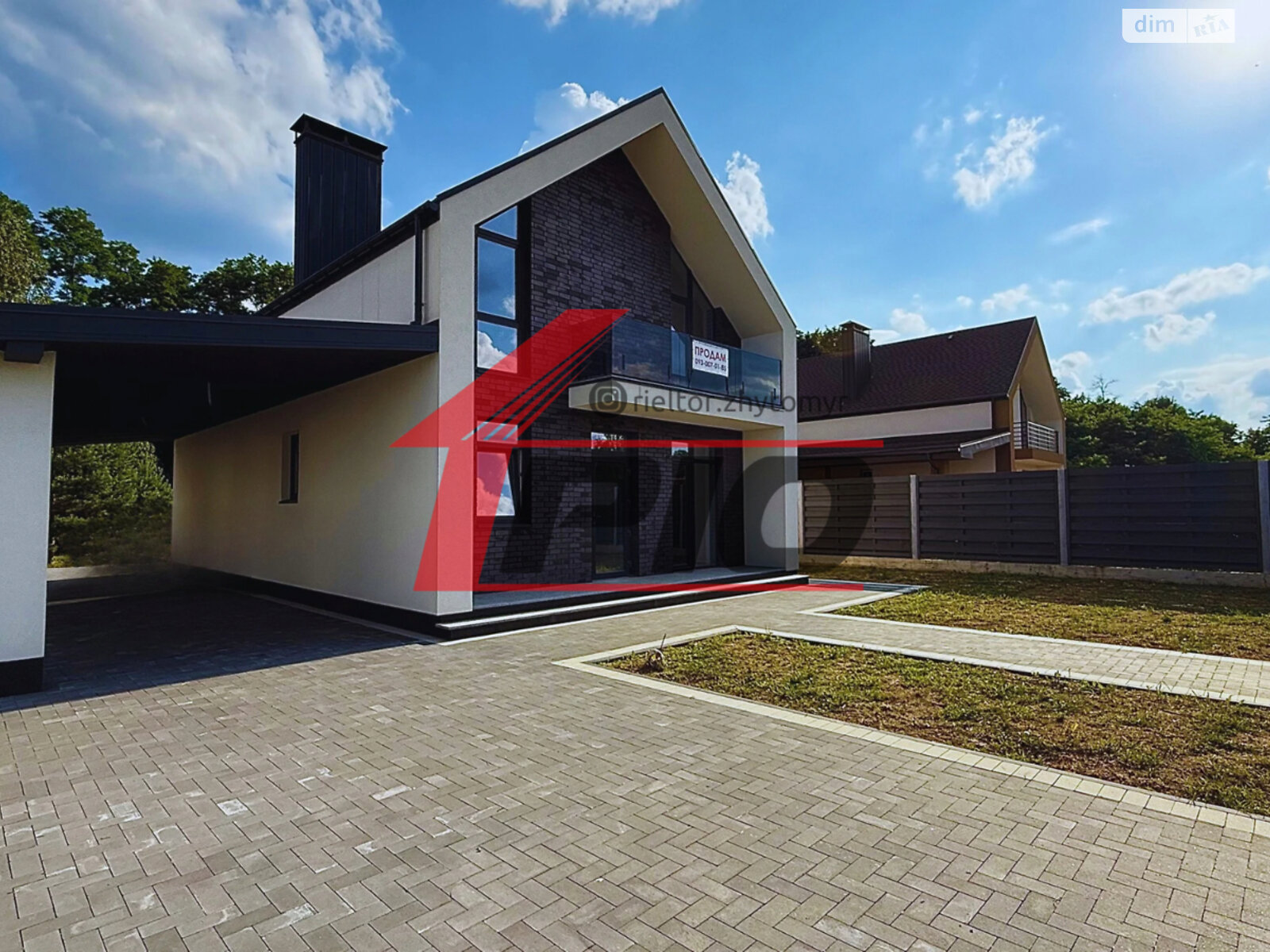двоповерховий будинок з балконом, 142 кв. м, піноблок. Продаж у Зарічанах фото 1 двоповерховий будинок з балконом, 142 кв. м, піноблок. Продаж у Зарічанах фото 1