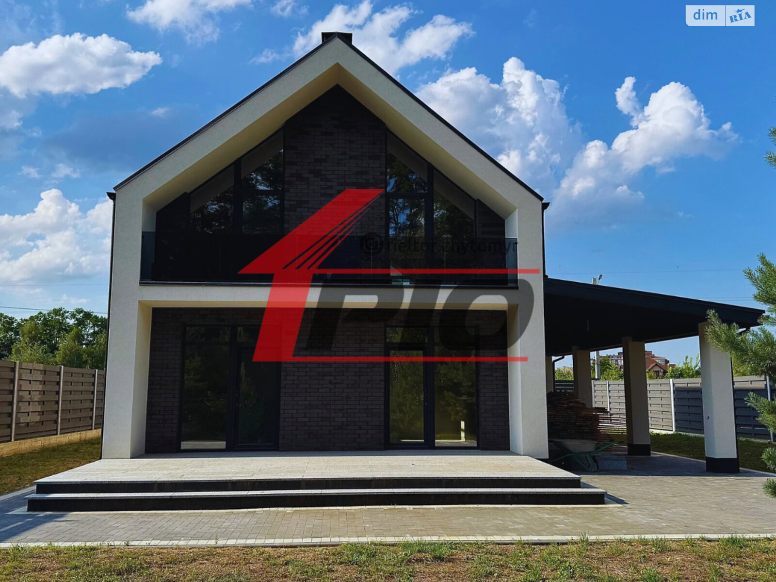 двоповерховий будинок з балконом, 142 кв. м, піноблок. Продаж у Зарічанах фото 1 двоповерховий будинок з балконом, 142 кв. м, піноблок. Продаж у Зарічанах фото 1