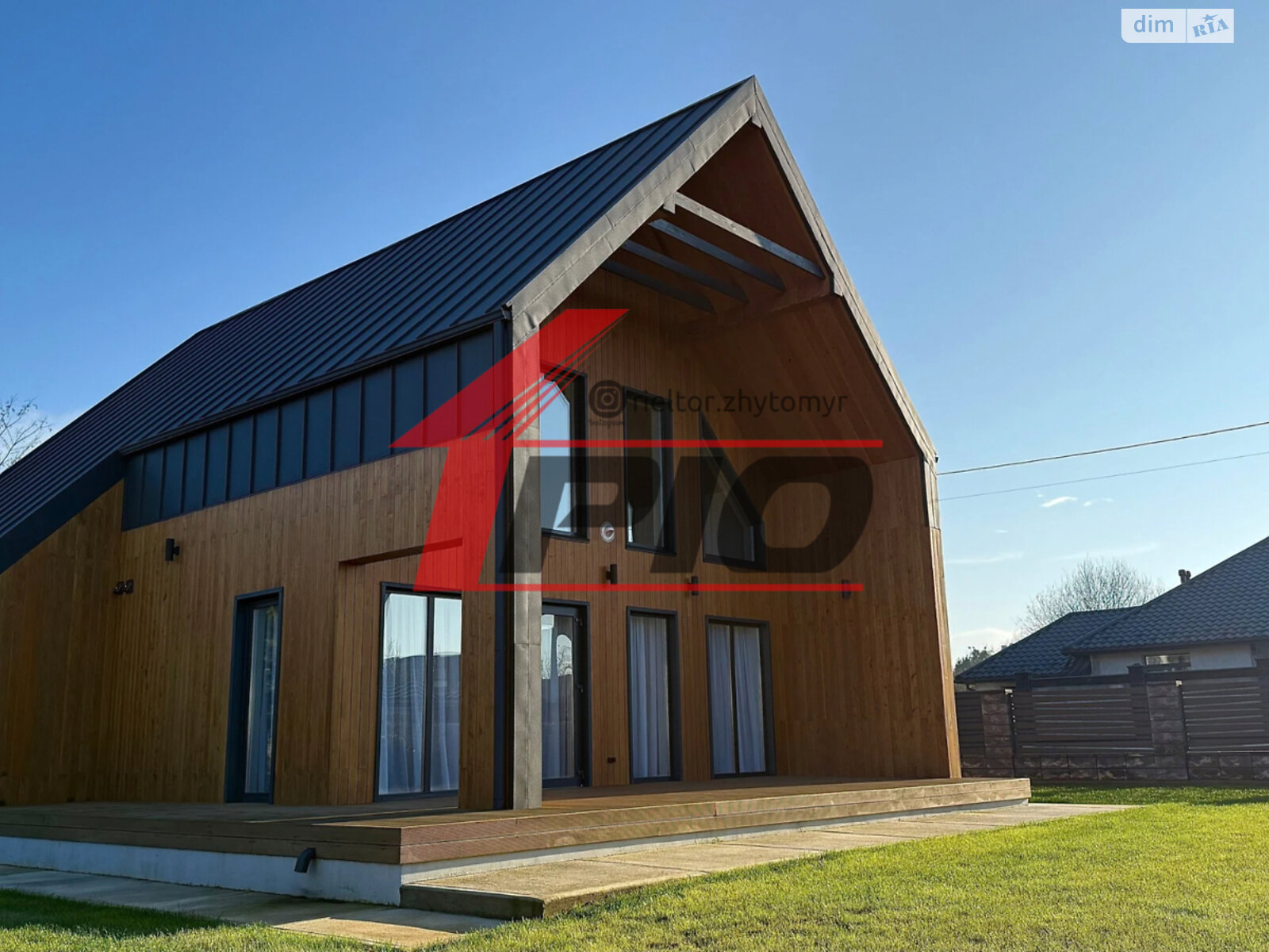 двухэтажный дом, 160 кв. м, каркасно-щитовой. Продажа в Заречанах фото 1