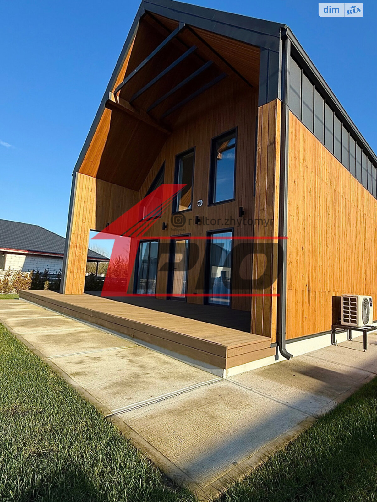 двухэтажный дом, 160 кв. м, каркасно-щитовой. Продажа в Заречанах фото 1