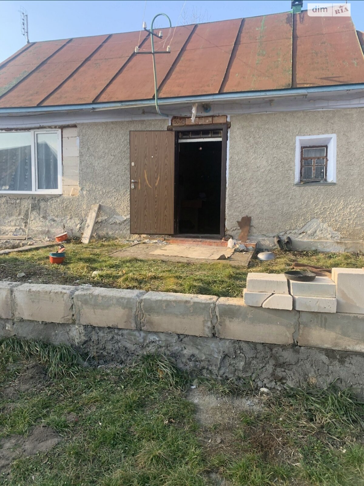 одноэтажный дом, 50 кв. м, глинобитный. Продажа в Зарудье фото 1 одноэтажный дом, 50 кв. м, глинобитный. Продажа в Зарудье фото 1