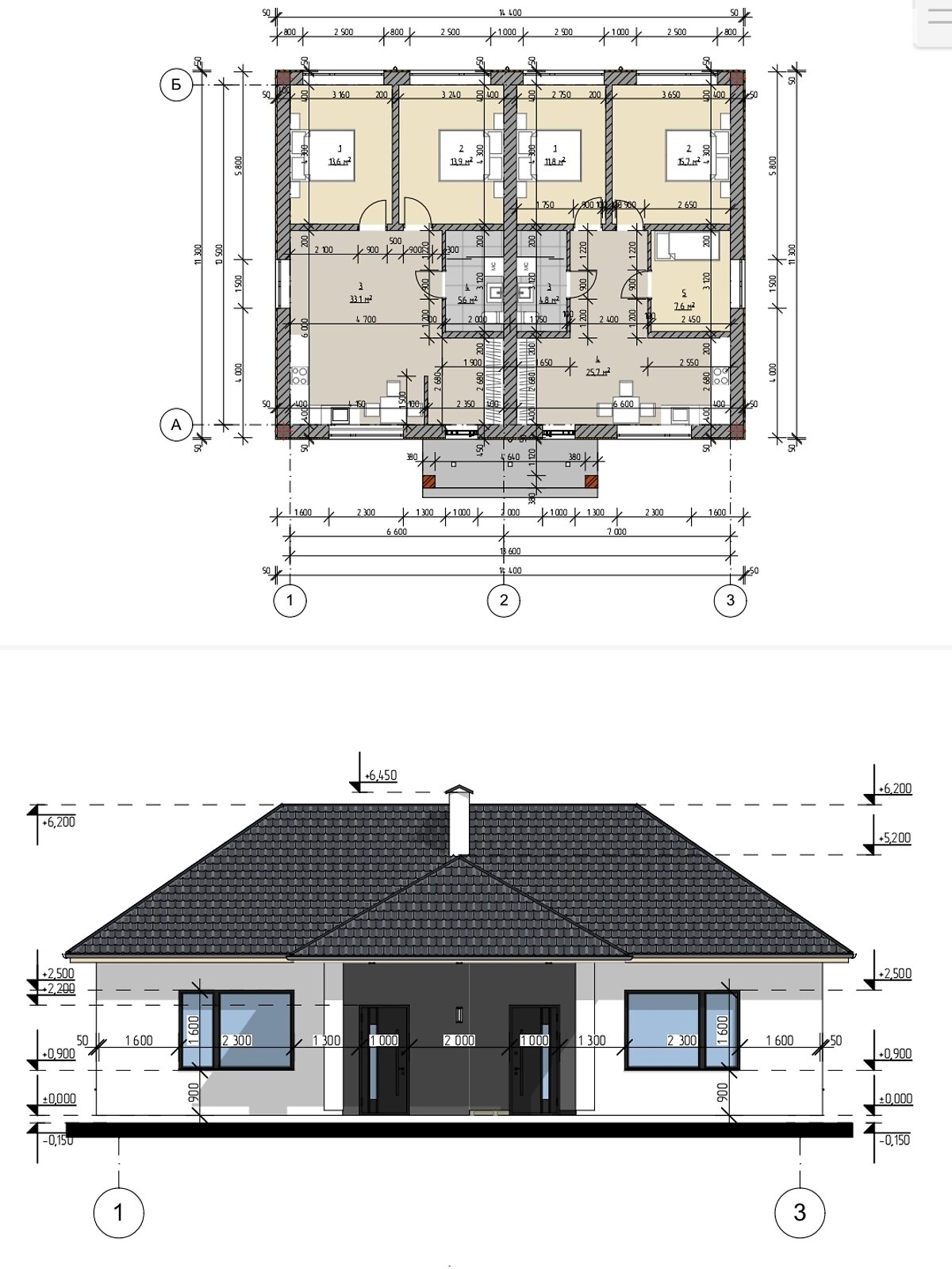 одноповерховий будинок з мансардою, 72 кв. м, цегла. Продаж у Зарванцях фото 1 одноповерховий будинок з мансардою, 72 кв. м, цегла. Продаж у Зарванцях фото 1
