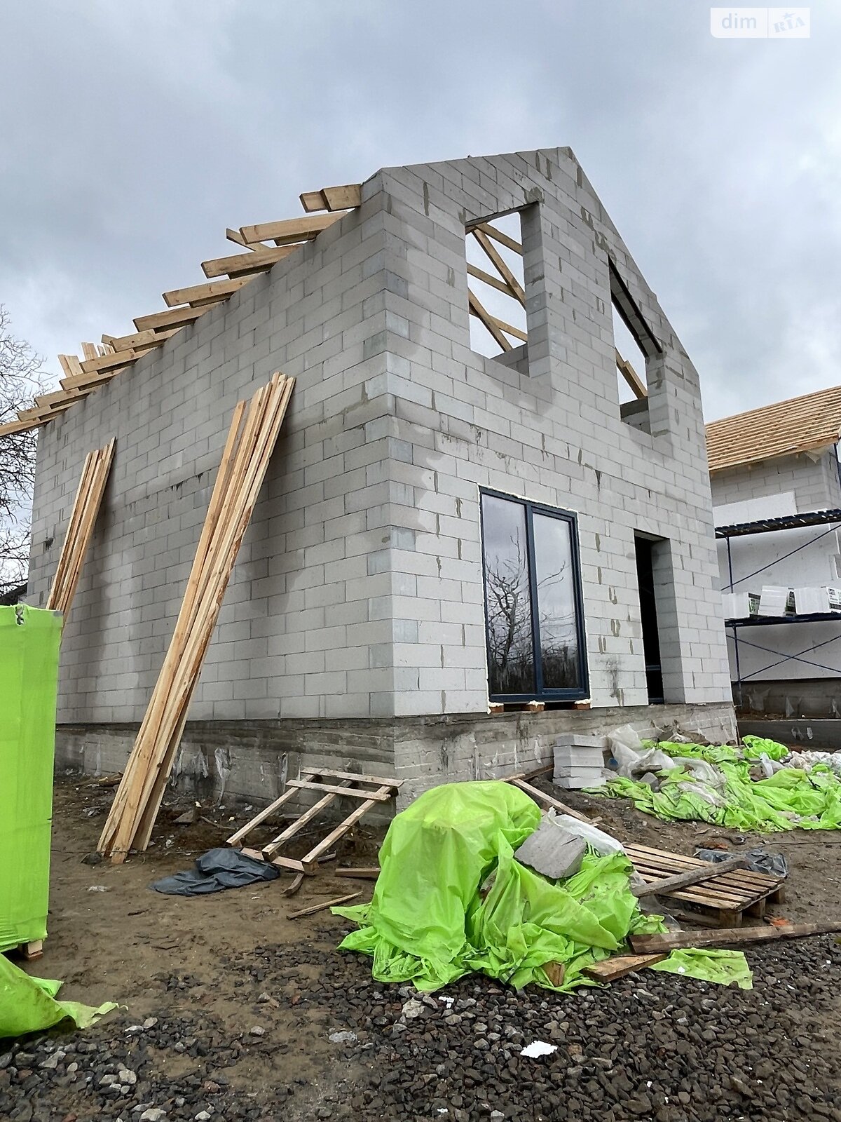 двухэтажный дом, 95 кв. м, газобетон. Продажа в Зарванцах фото 1