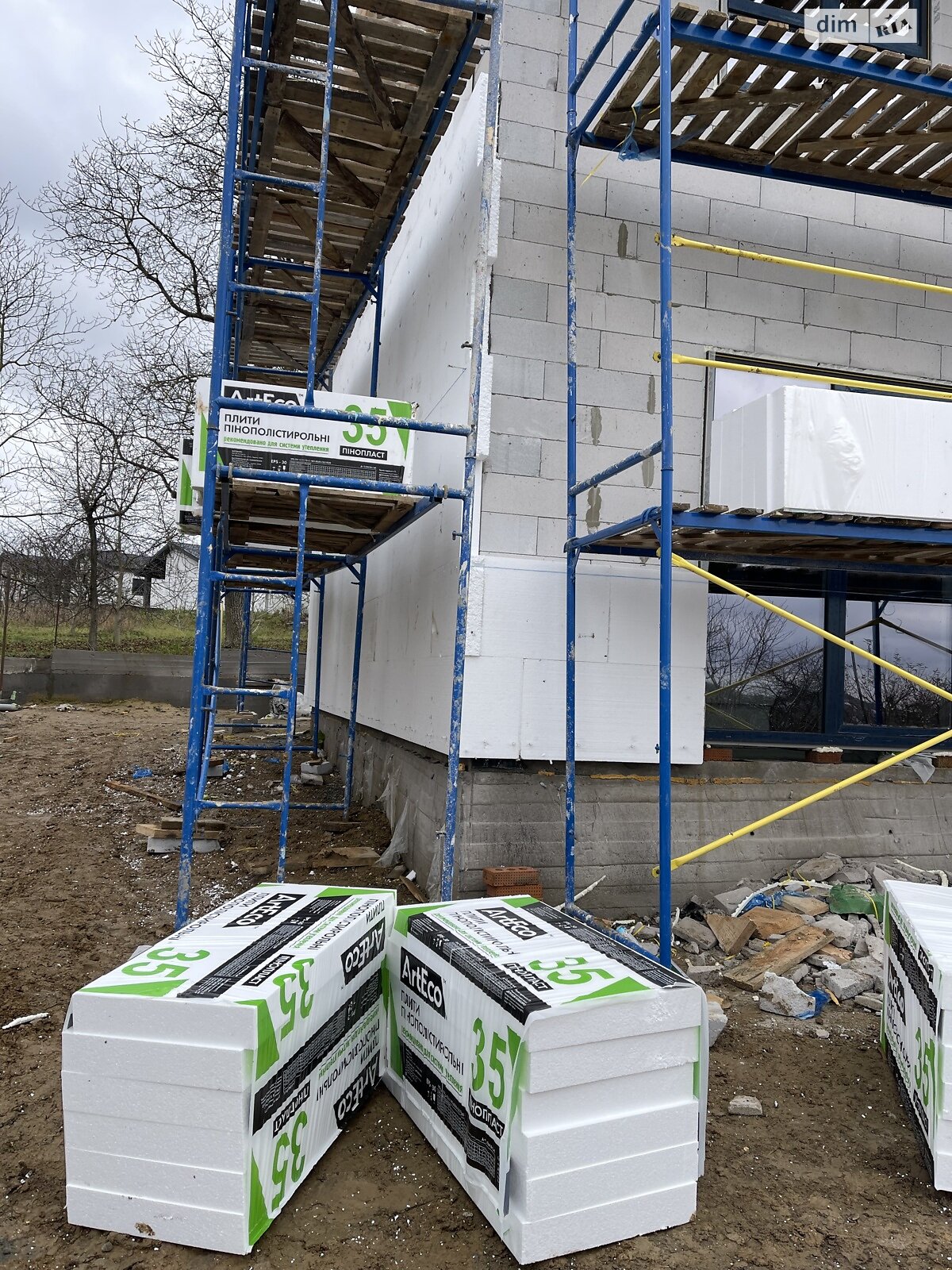 двухэтажный дом, 95 кв. м, газобетон. Продажа в Зарванцах фото 1