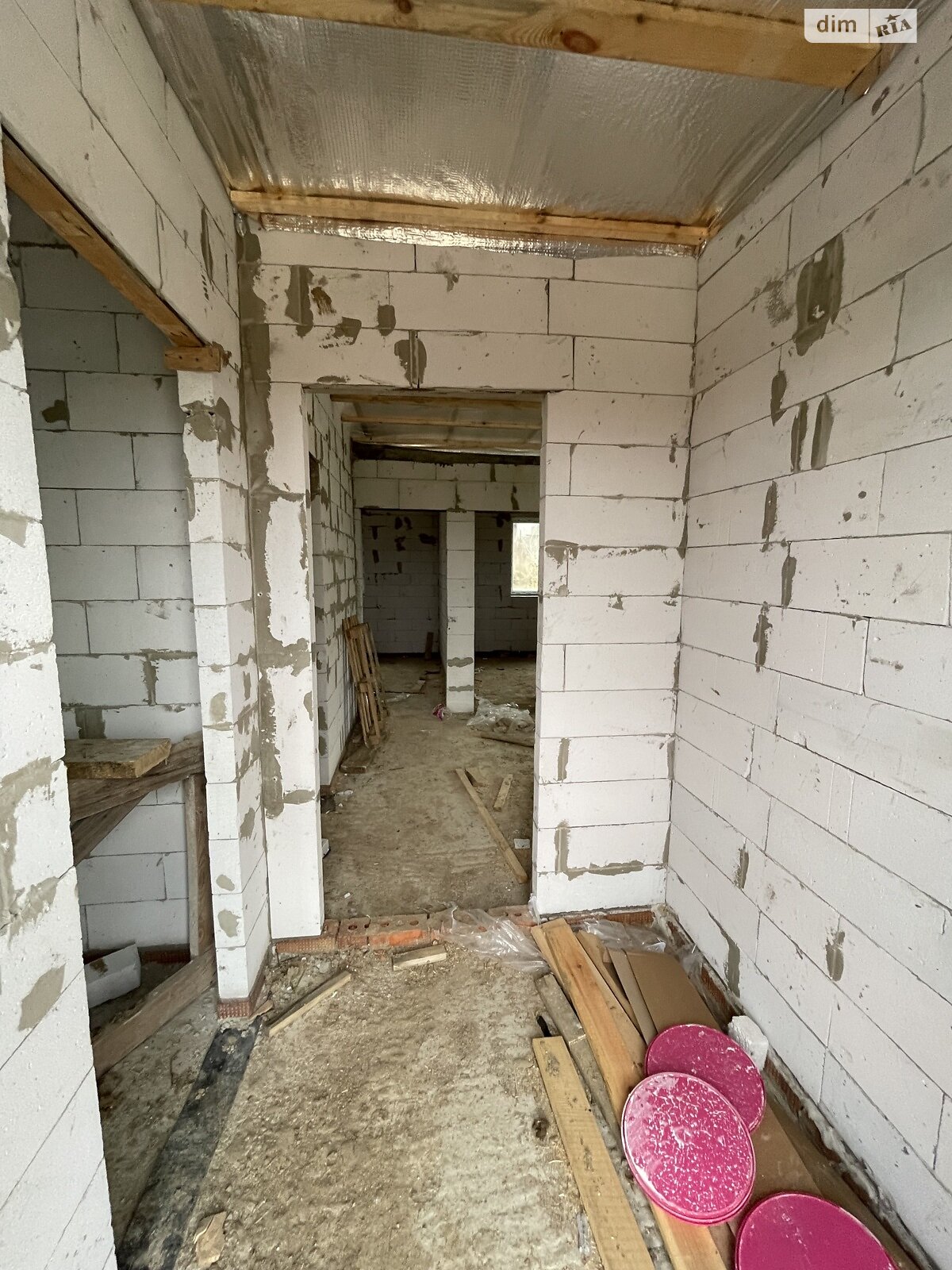 двухэтажный дом, 95 кв. м, газобетон. Продажа в Зарванцах фото 1