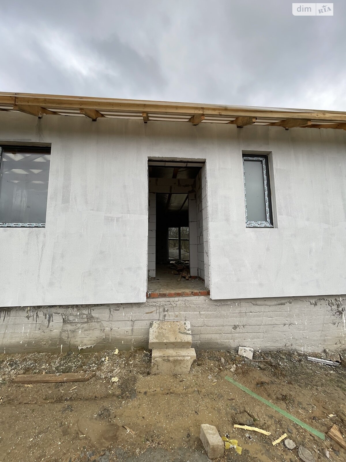 двухэтажный дом, 95 кв. м, газобетон. Продажа в Зарванцах фото 1